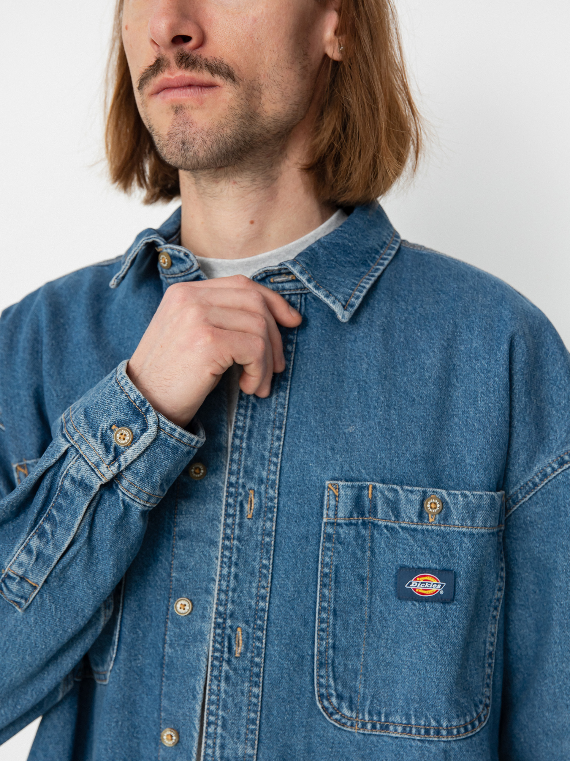 Dickies Houston Shirt (classic blue)