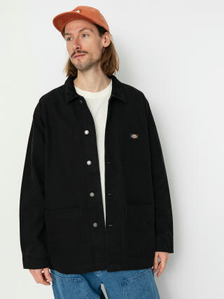 Dickies Duck Lined Chore Jacket (stone washed black)