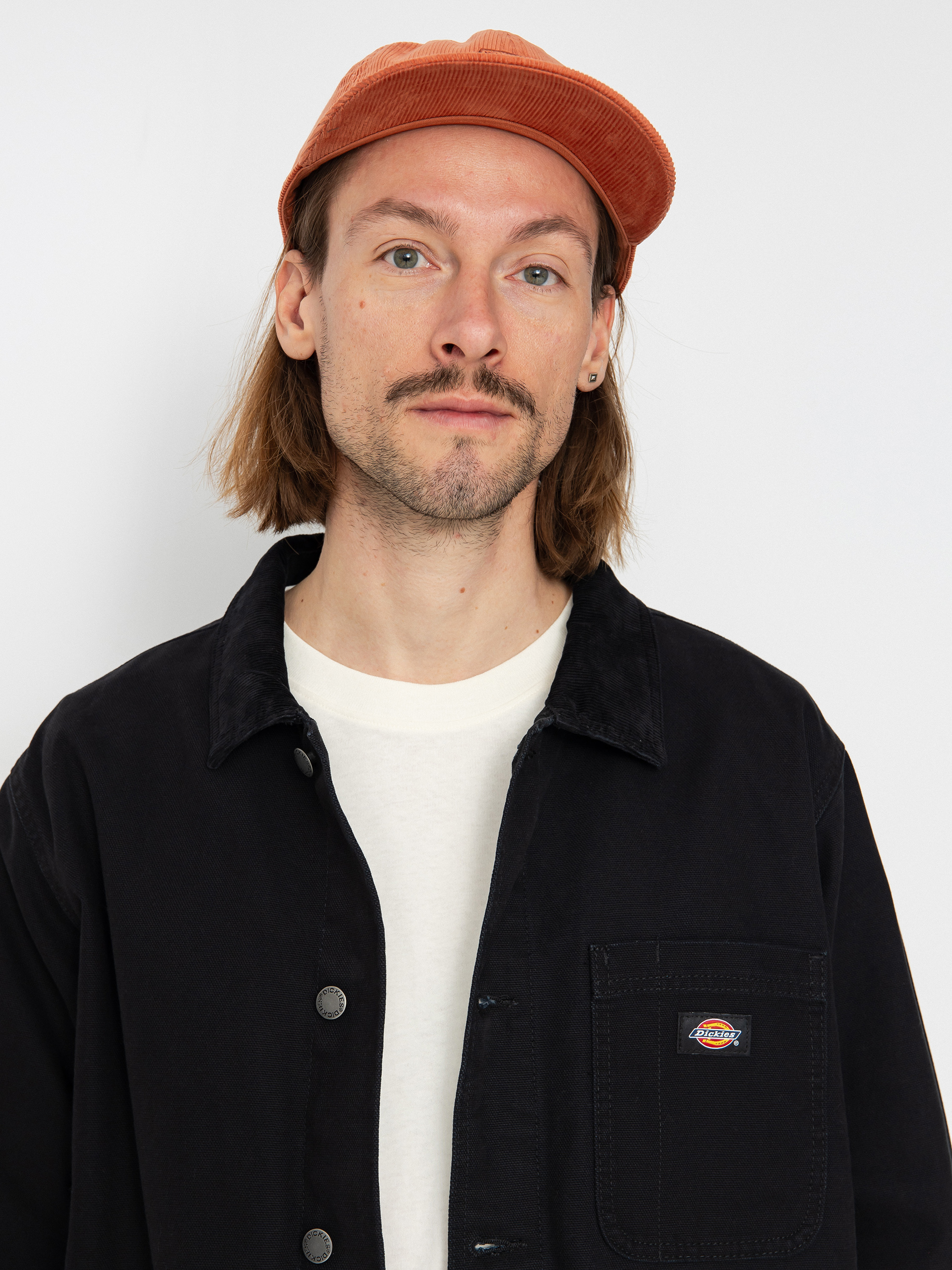 Dickies Duck Lined Chore Jacke (stone washed black)