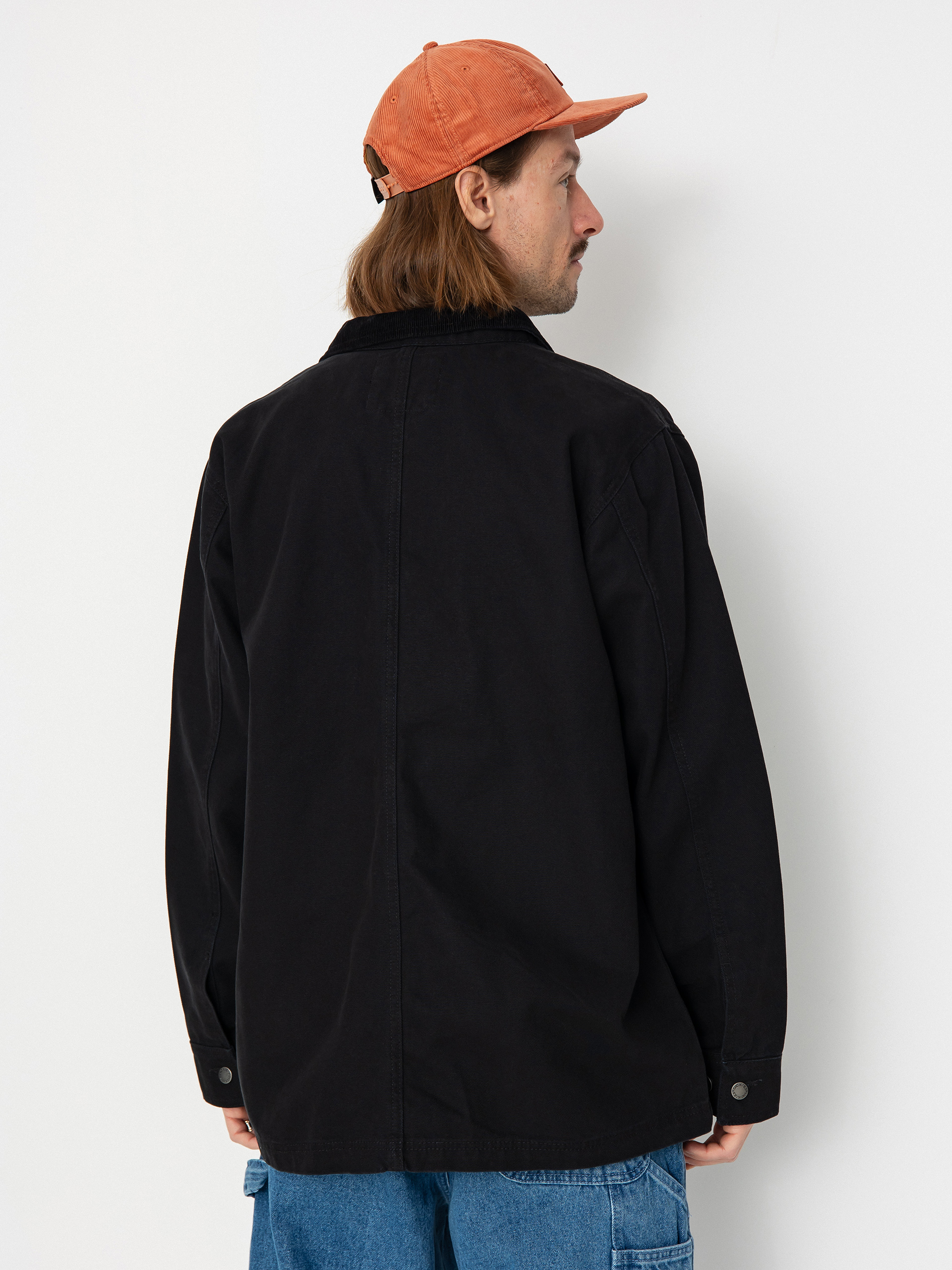 Dickies Duck Lined Chore Jacke (stone washed black)