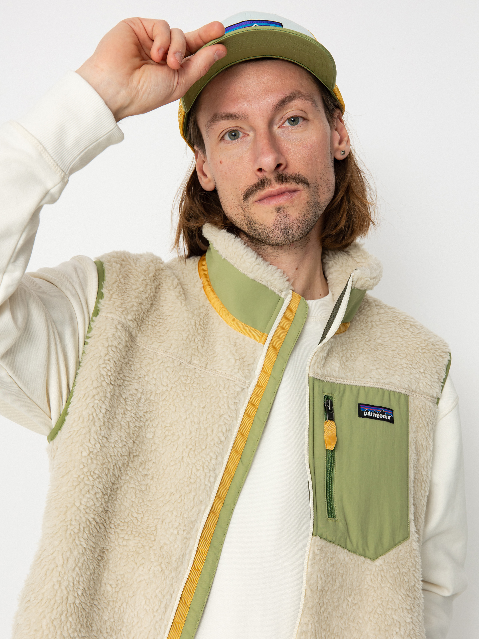 Patagonia Classic Retro X Vest (dark natural buckhorn green)