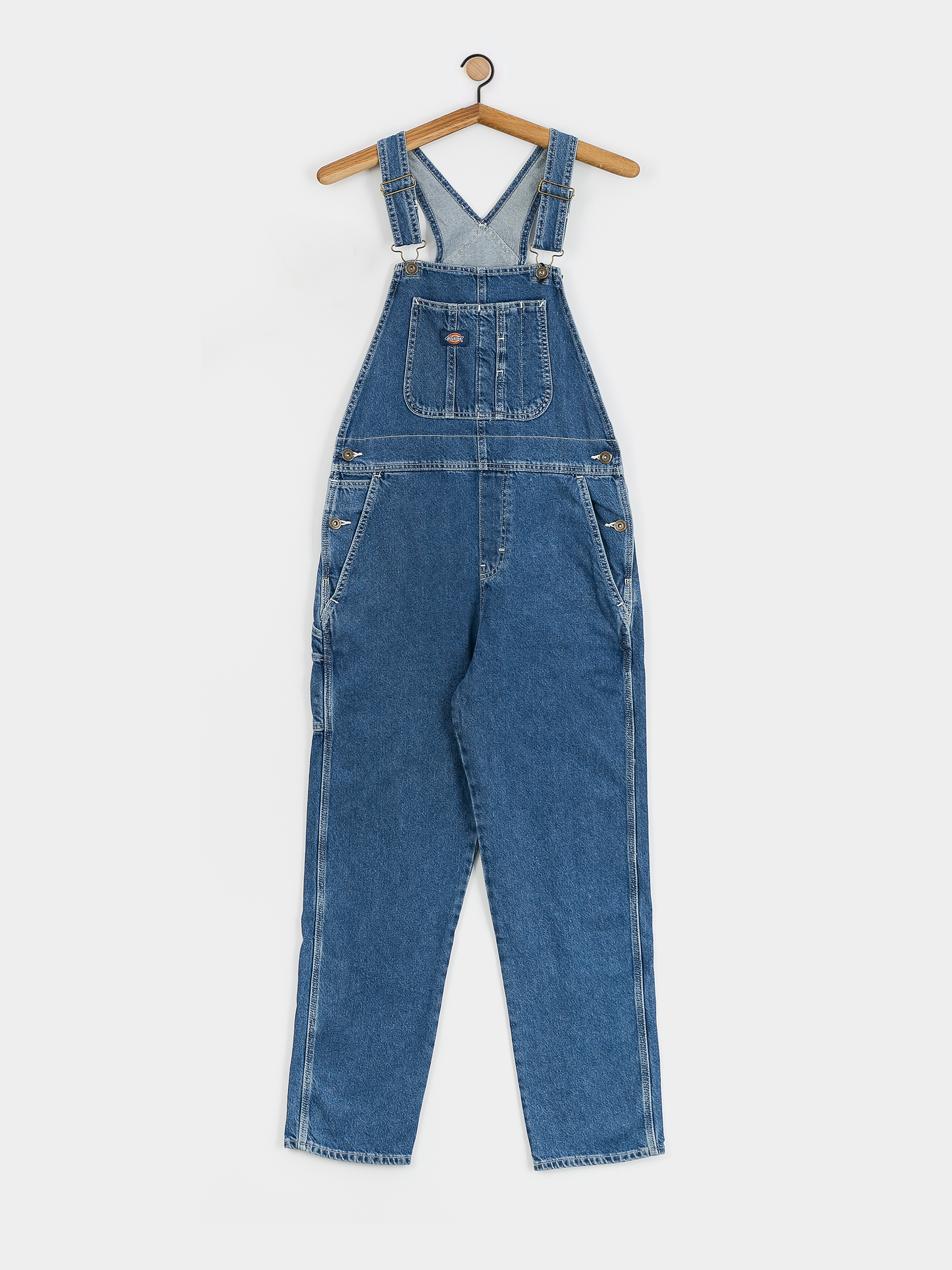 Dickies Classic Denim Bib Wmn Pants (classic blue)
