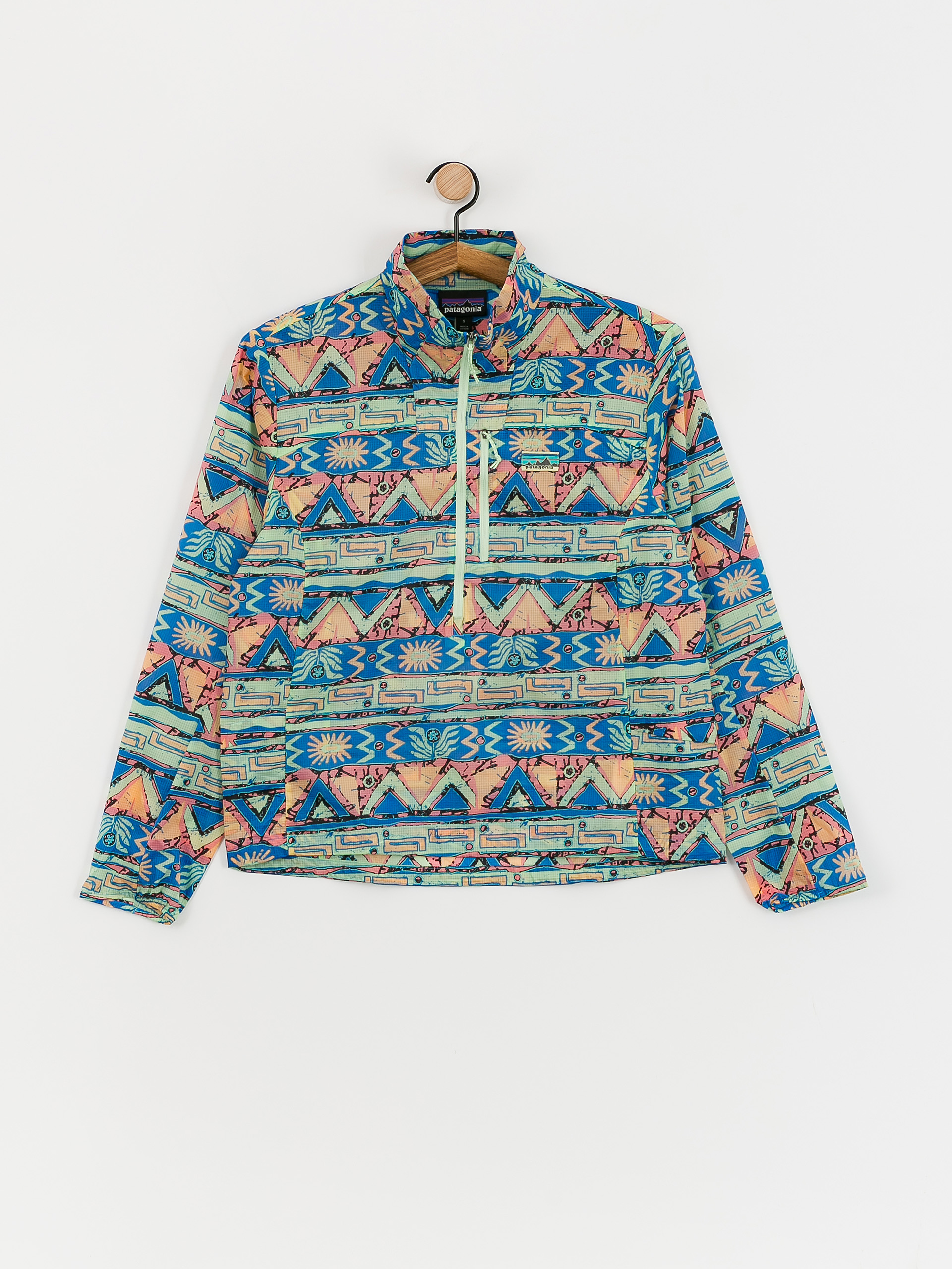 Patagonia Houdini Stash Jacket Wmn - blue, multicolor (high hopes