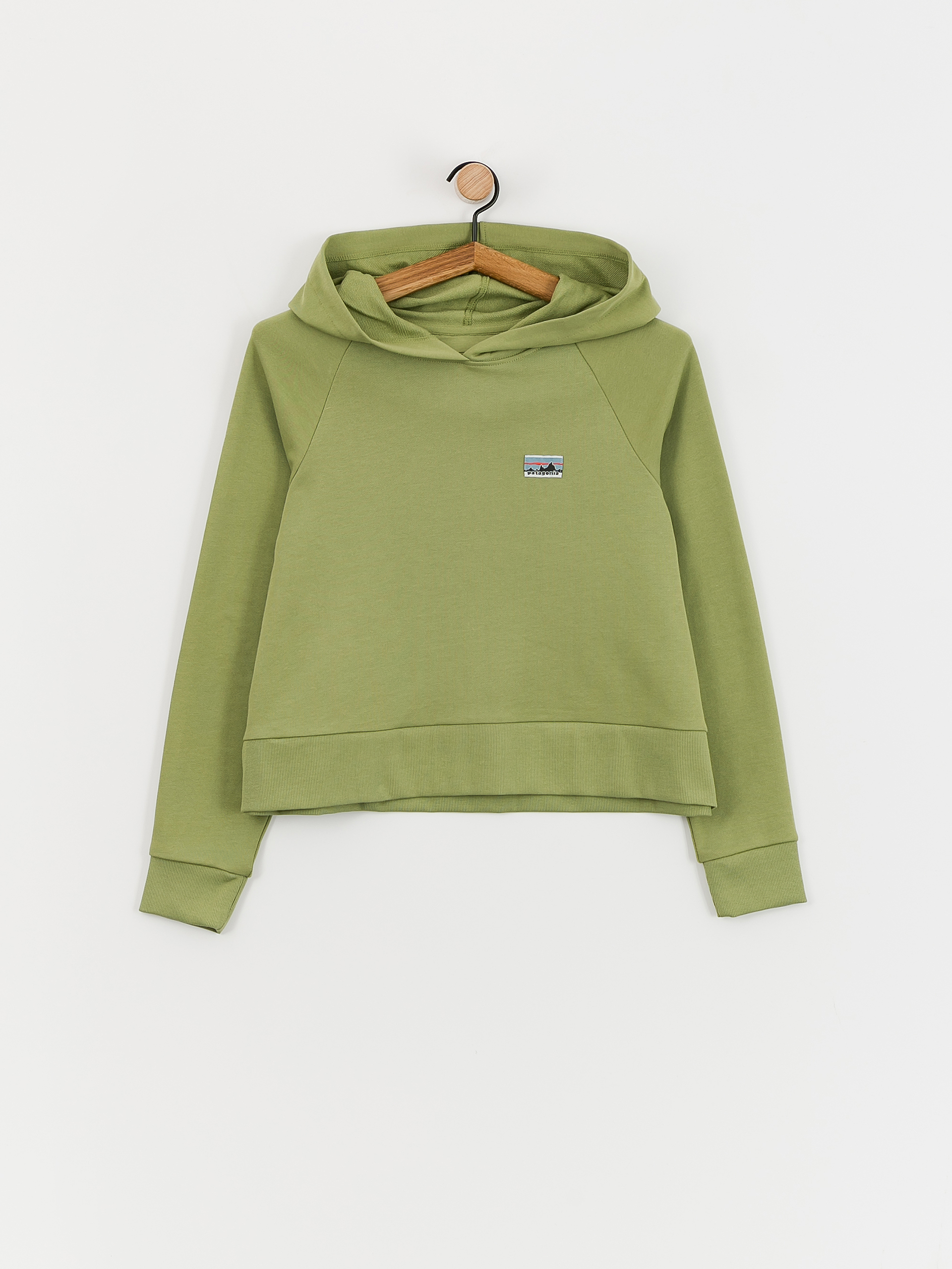Patagonia Regenerative Organic Certified Cotton Essential HD Wmn Hoodie (buckhorn green)