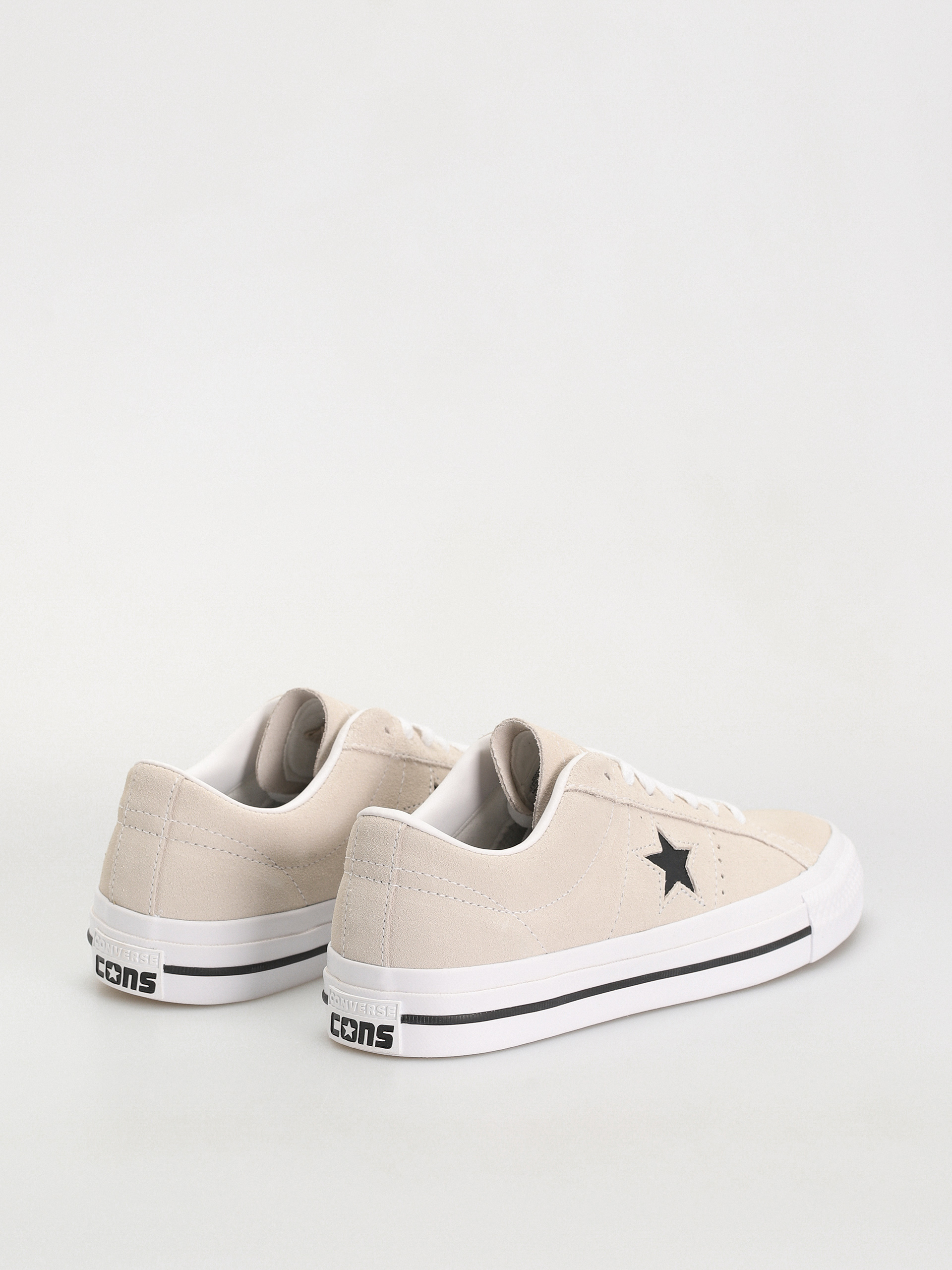 Converse One Star Pro Shoes (bone)