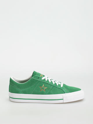 Converse One Star Pro Shoes (pine green)