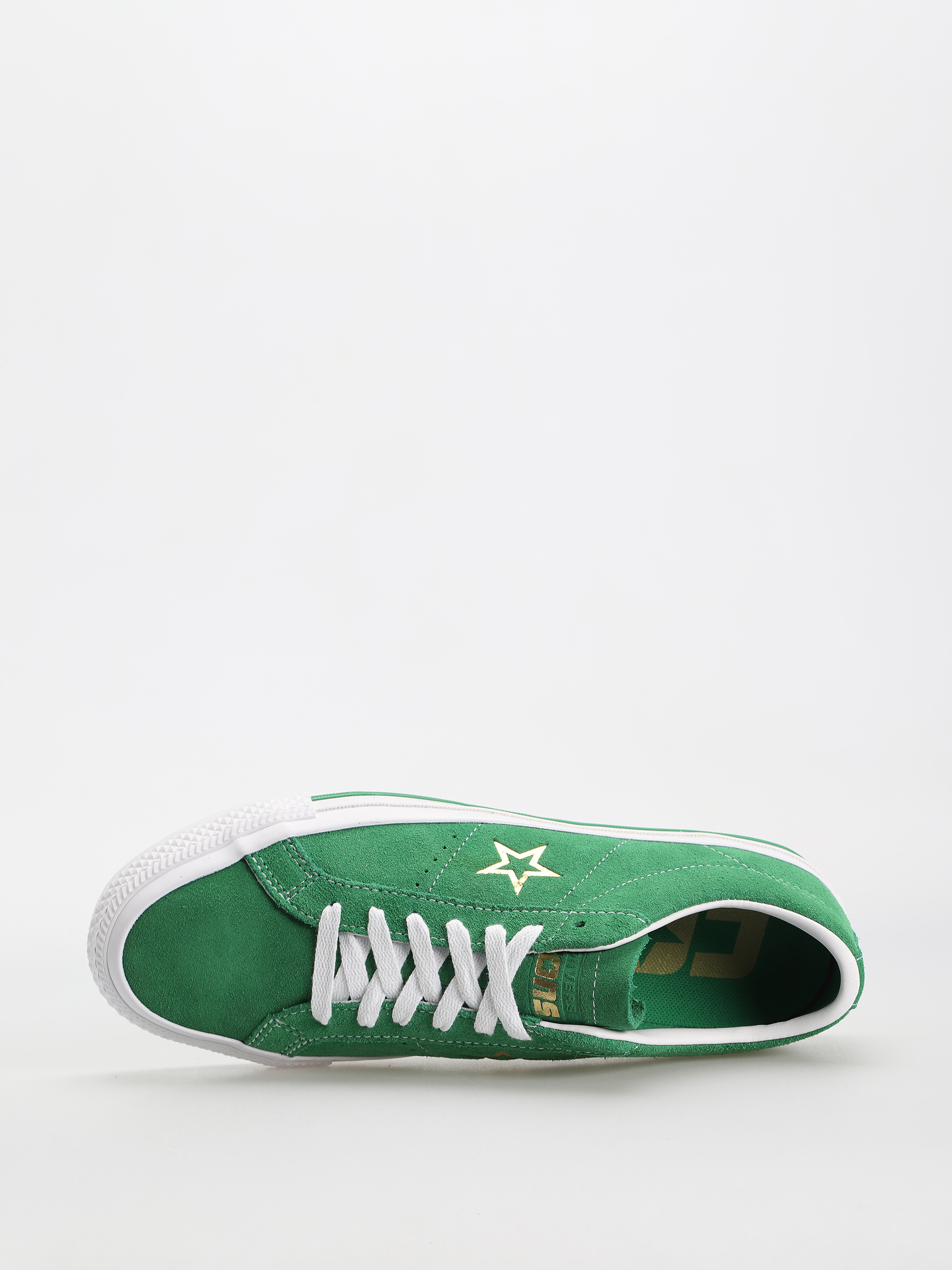 Converse One Star Pro Shoes (pine green)
