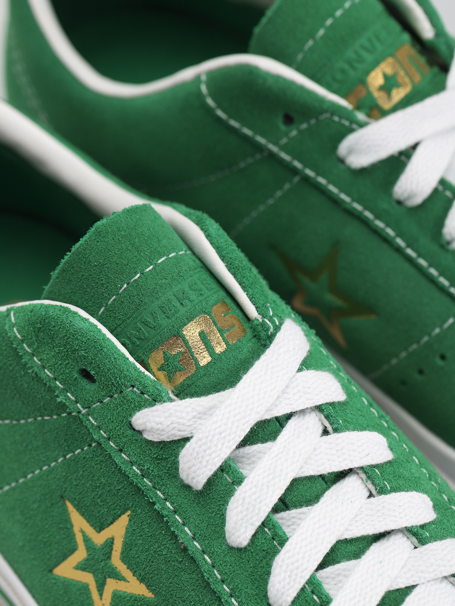 Converse One Star Pro Shoes (pine green)