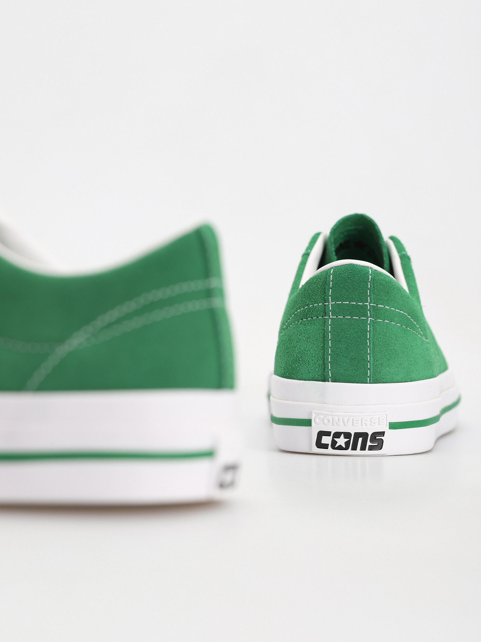 Converse One Star Pro Shoes (pine green)