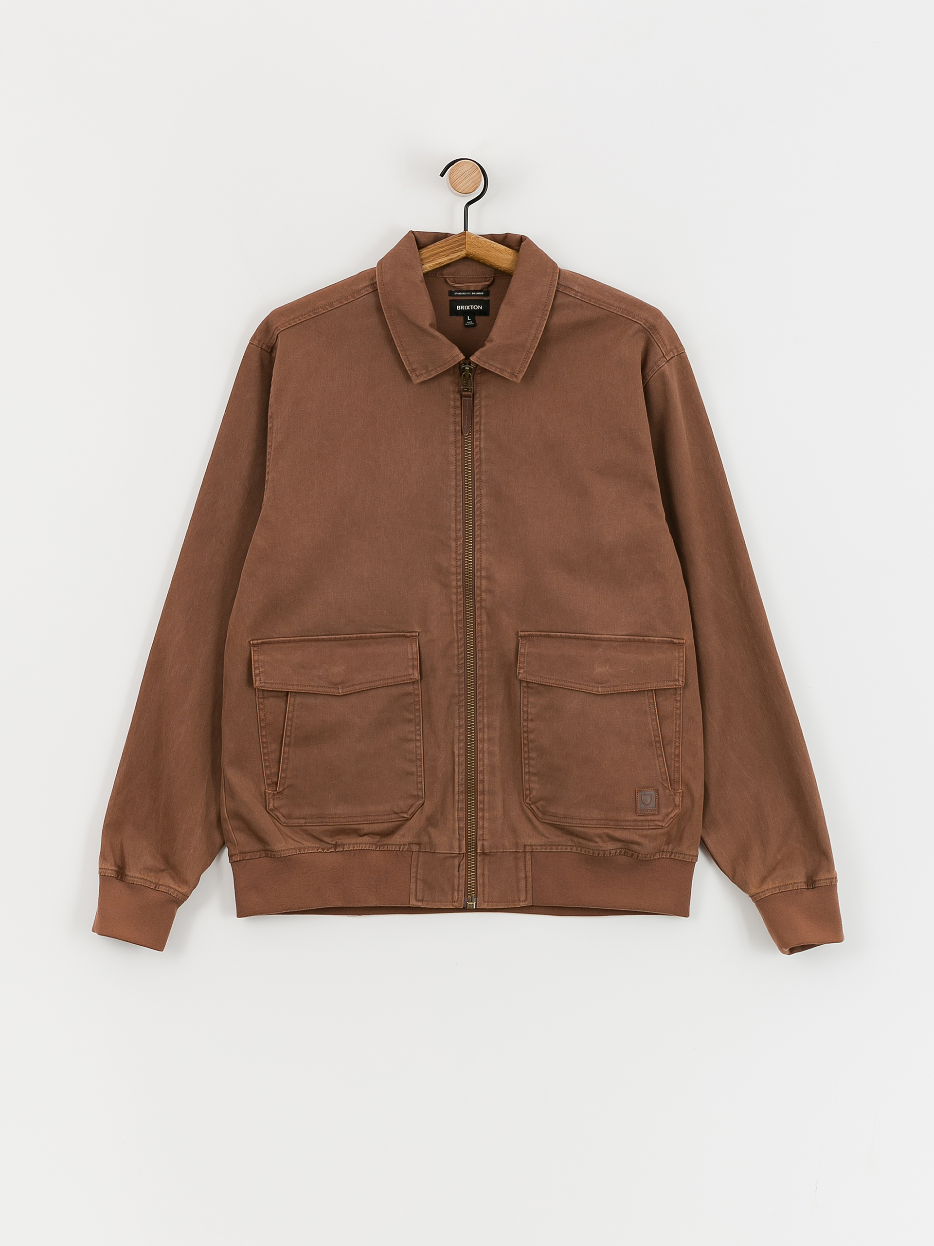 Brixton Dillinger Station Jacket (sepia sol wash)