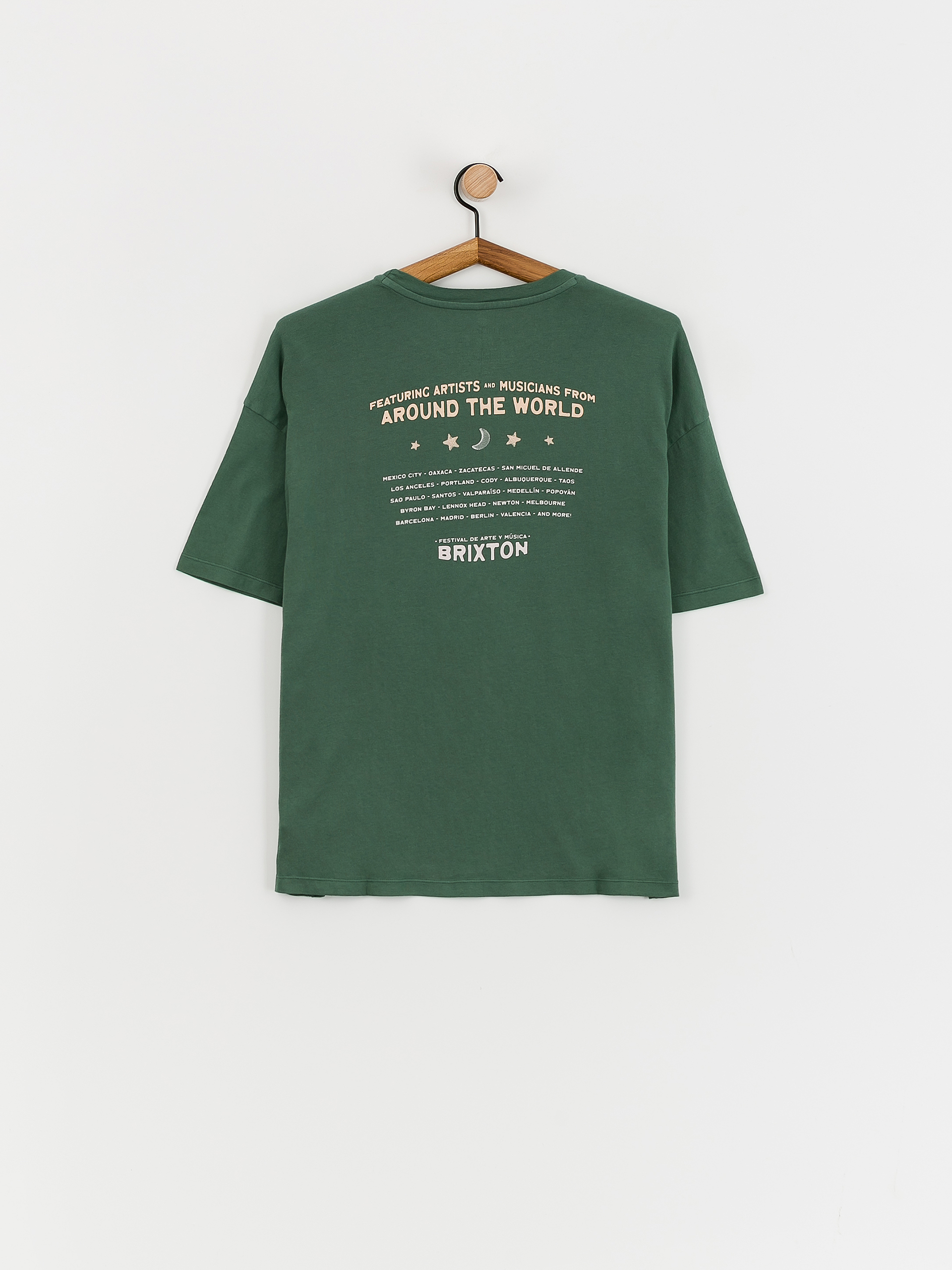 Brixton El Festival Oversized Bf Wmn T-Shirt (trekking green)