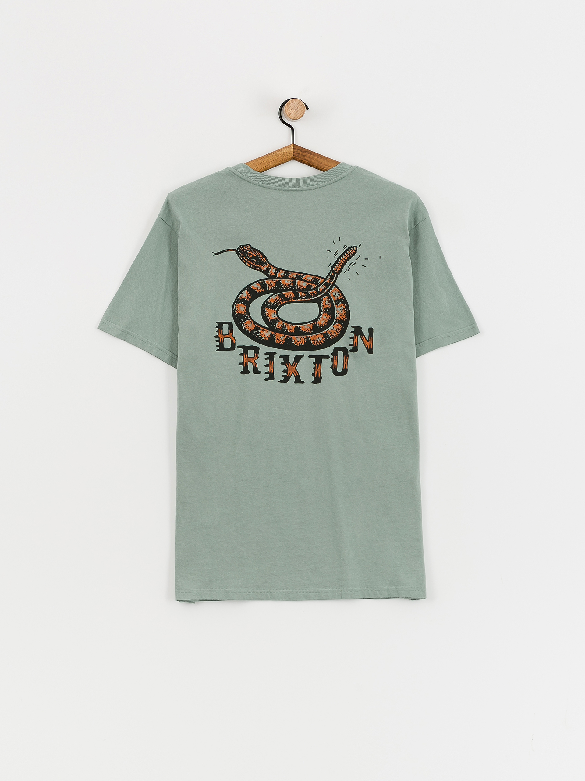 Brixton Homer Stt T-Shirt (chinois green classic wash)