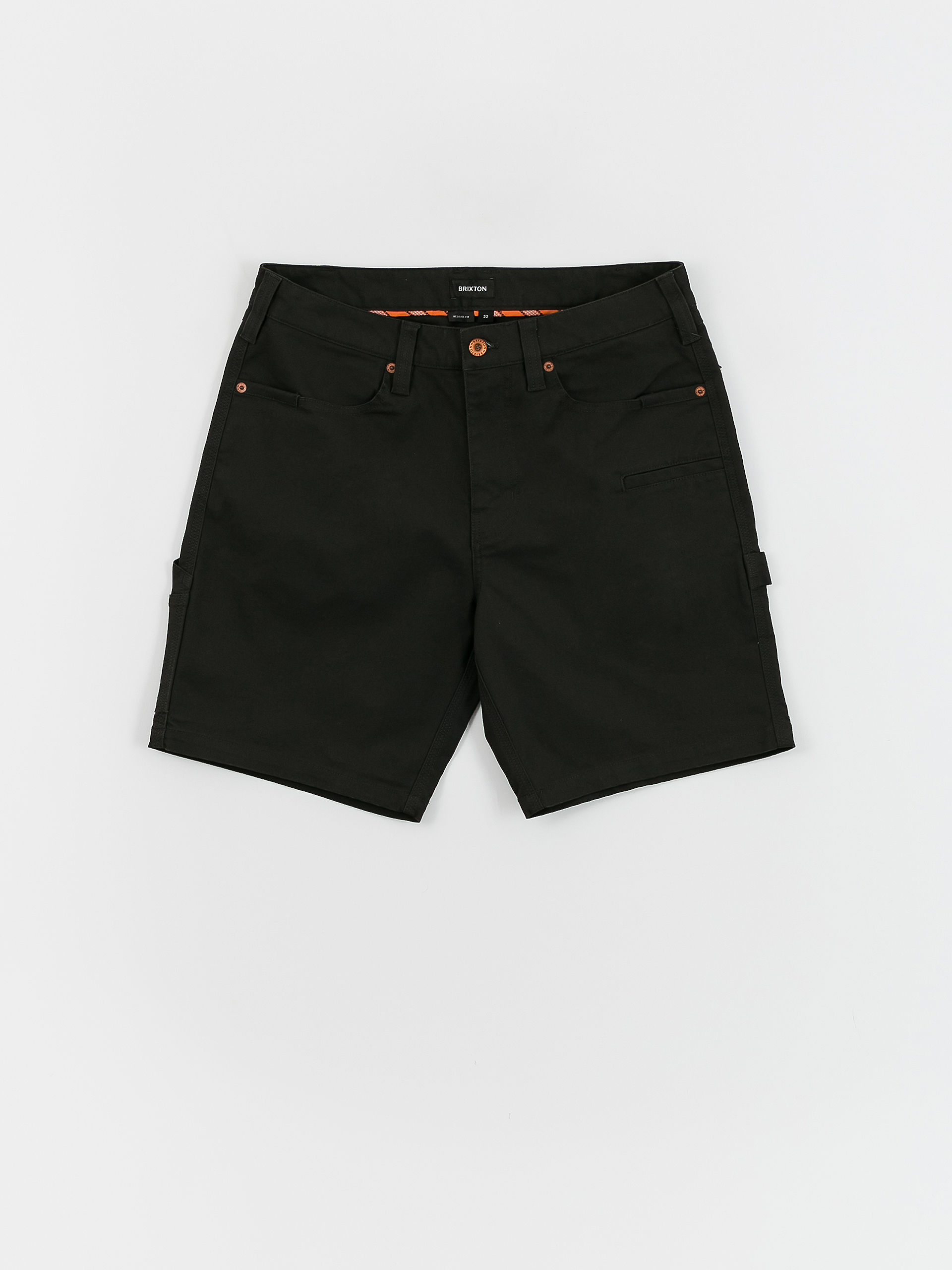 Brixton Builders Carpenter Shorts (washed black)