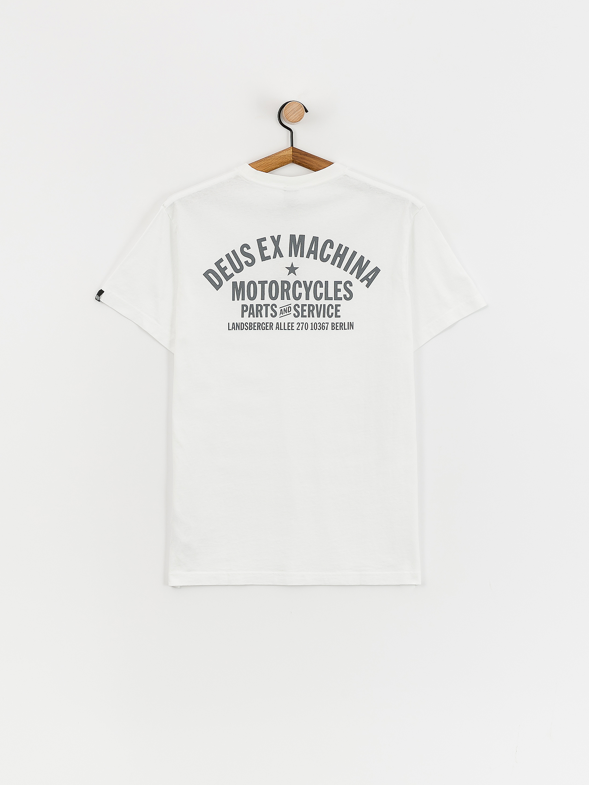 Deus Ex Machina Berlin Address T-Shirt (white)