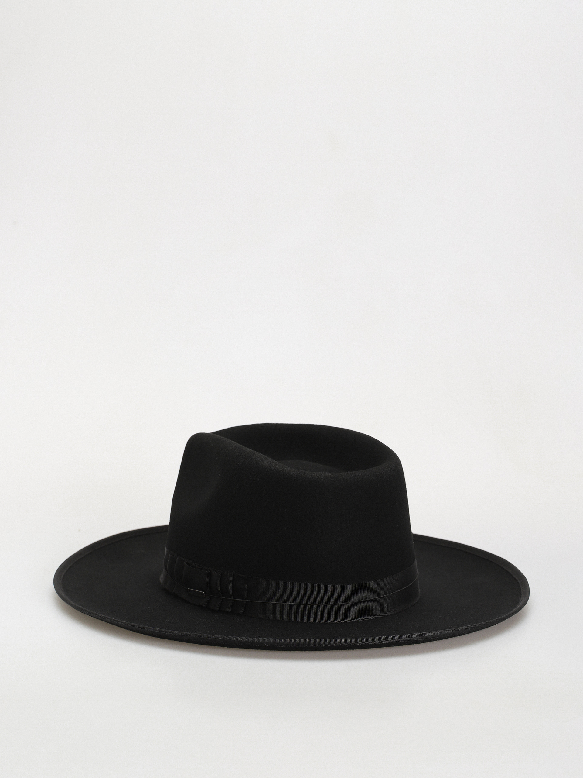 Brixton Reno Fedora Hut/Schibermütze (black/black)