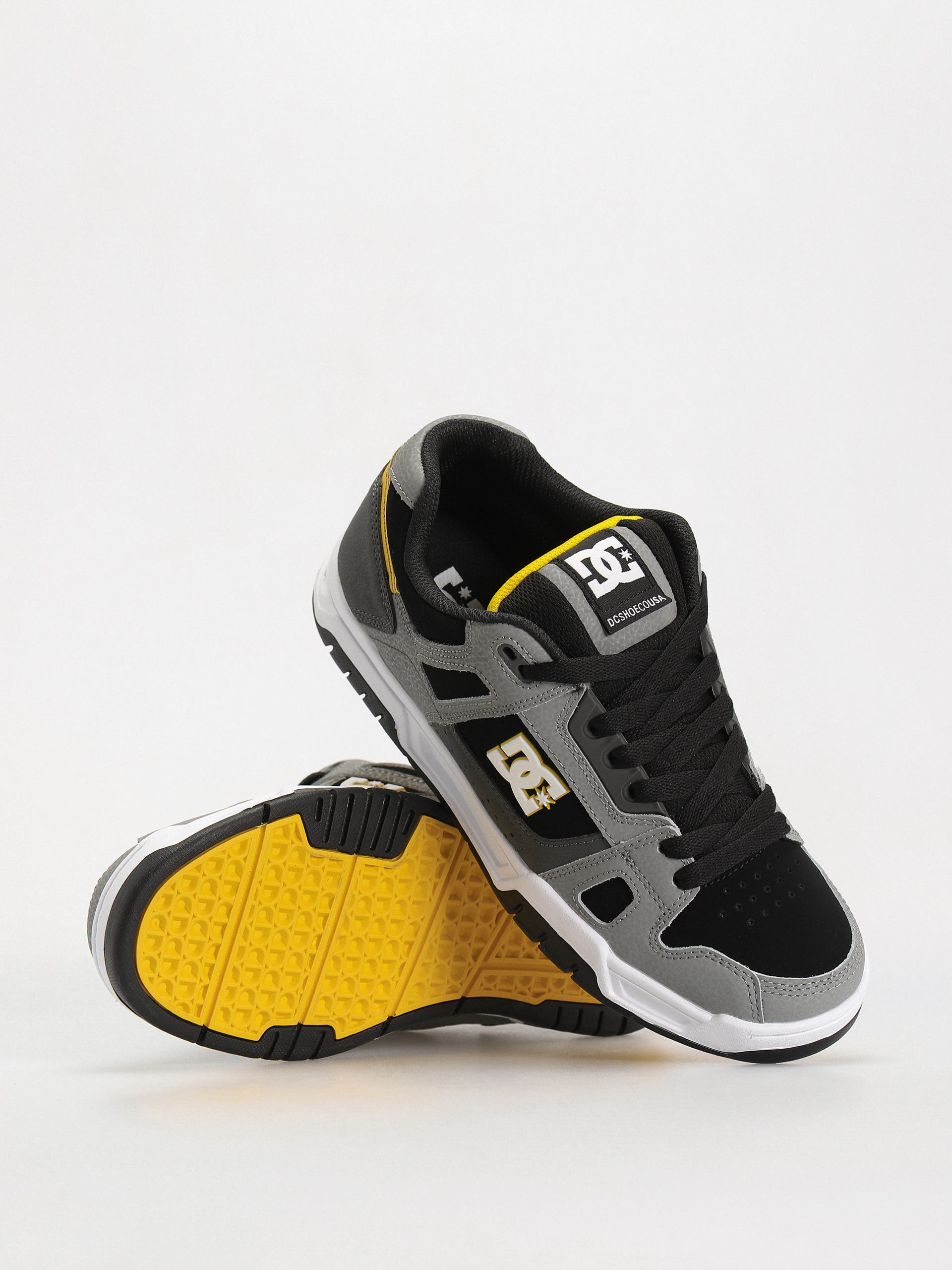 DC Stag Schuhe (grey/yellow)