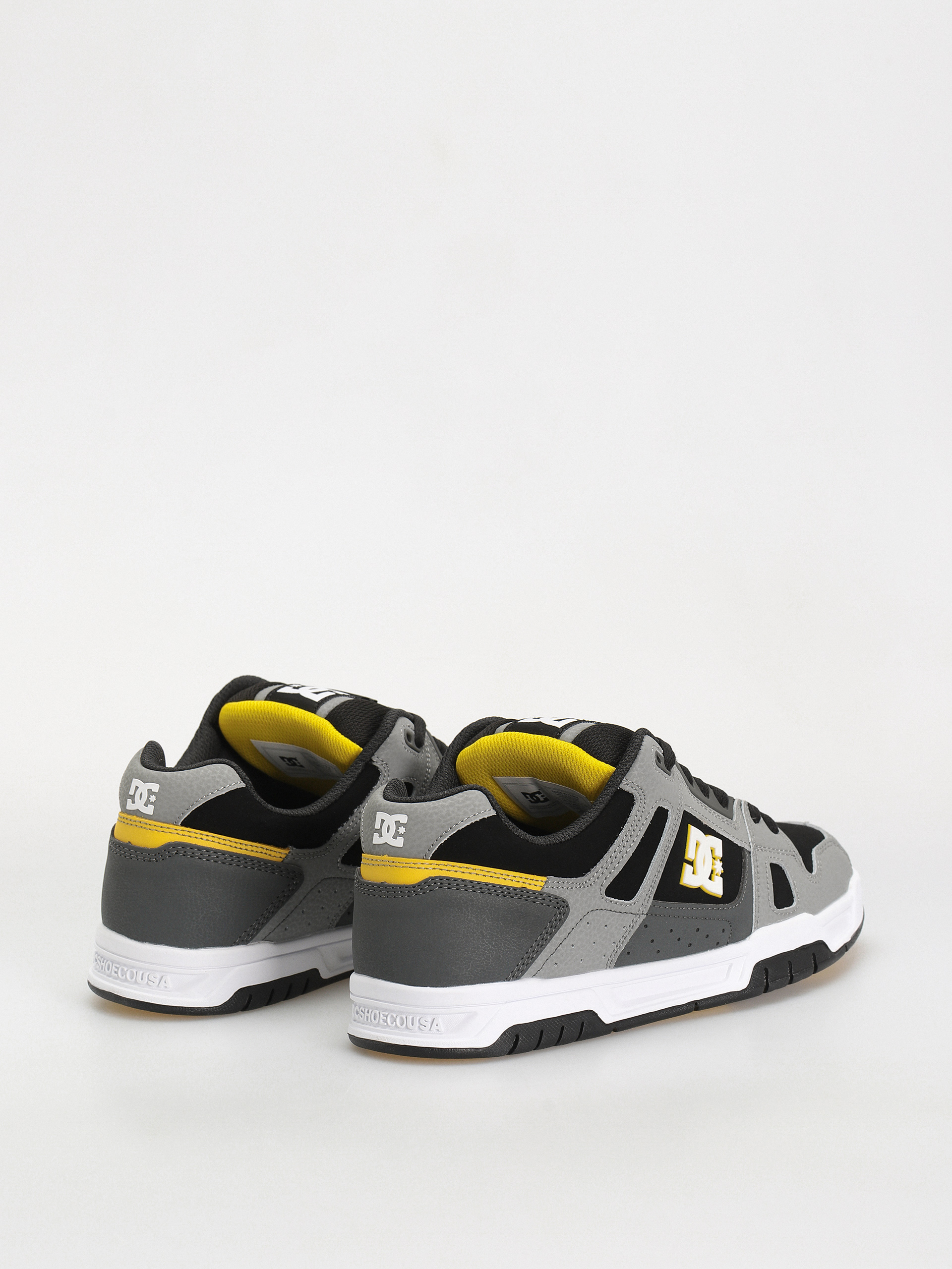 DC Stag Shoes (grey/yellow)