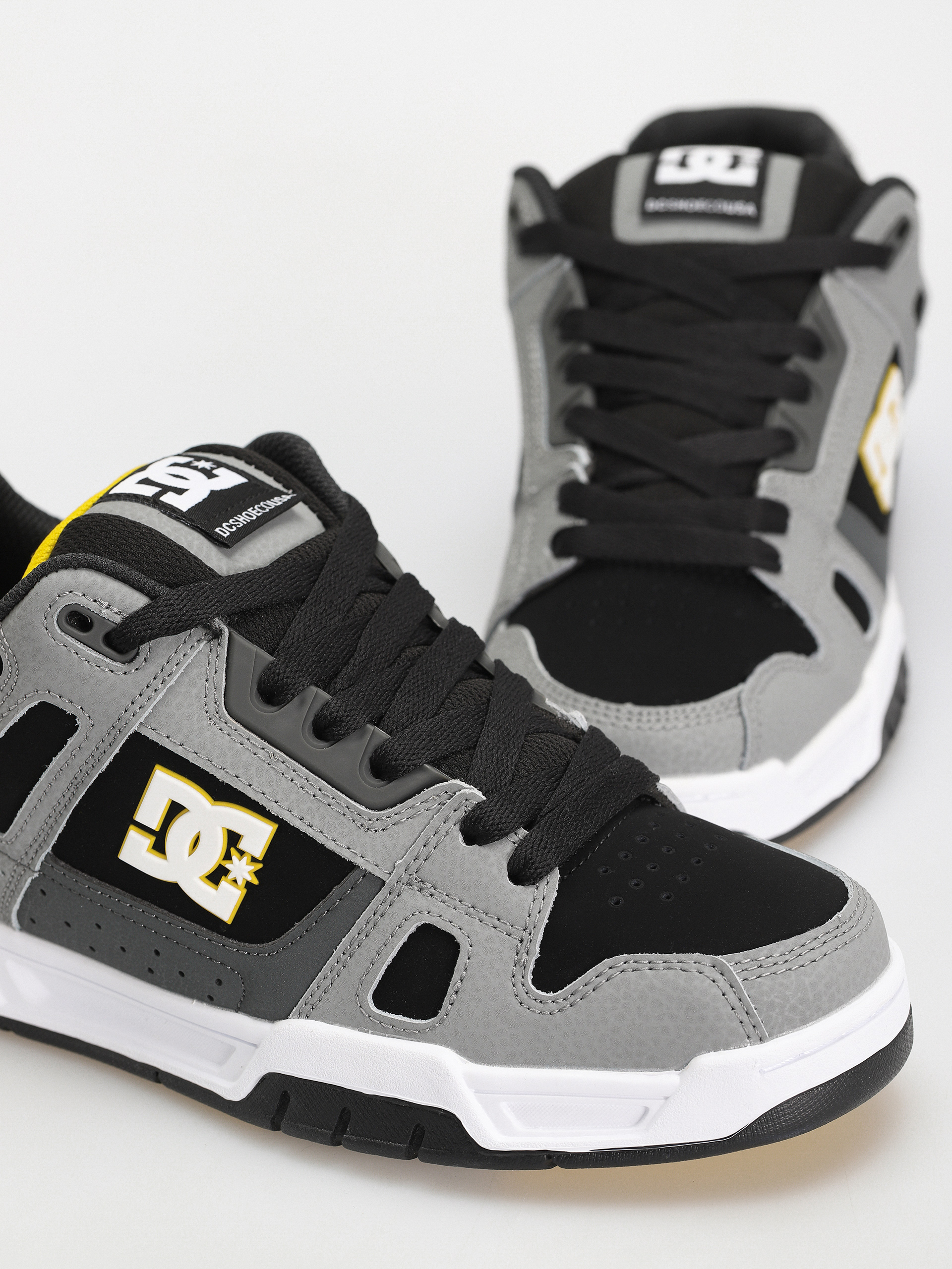 DC Stag Schuhe (grey/yellow)
