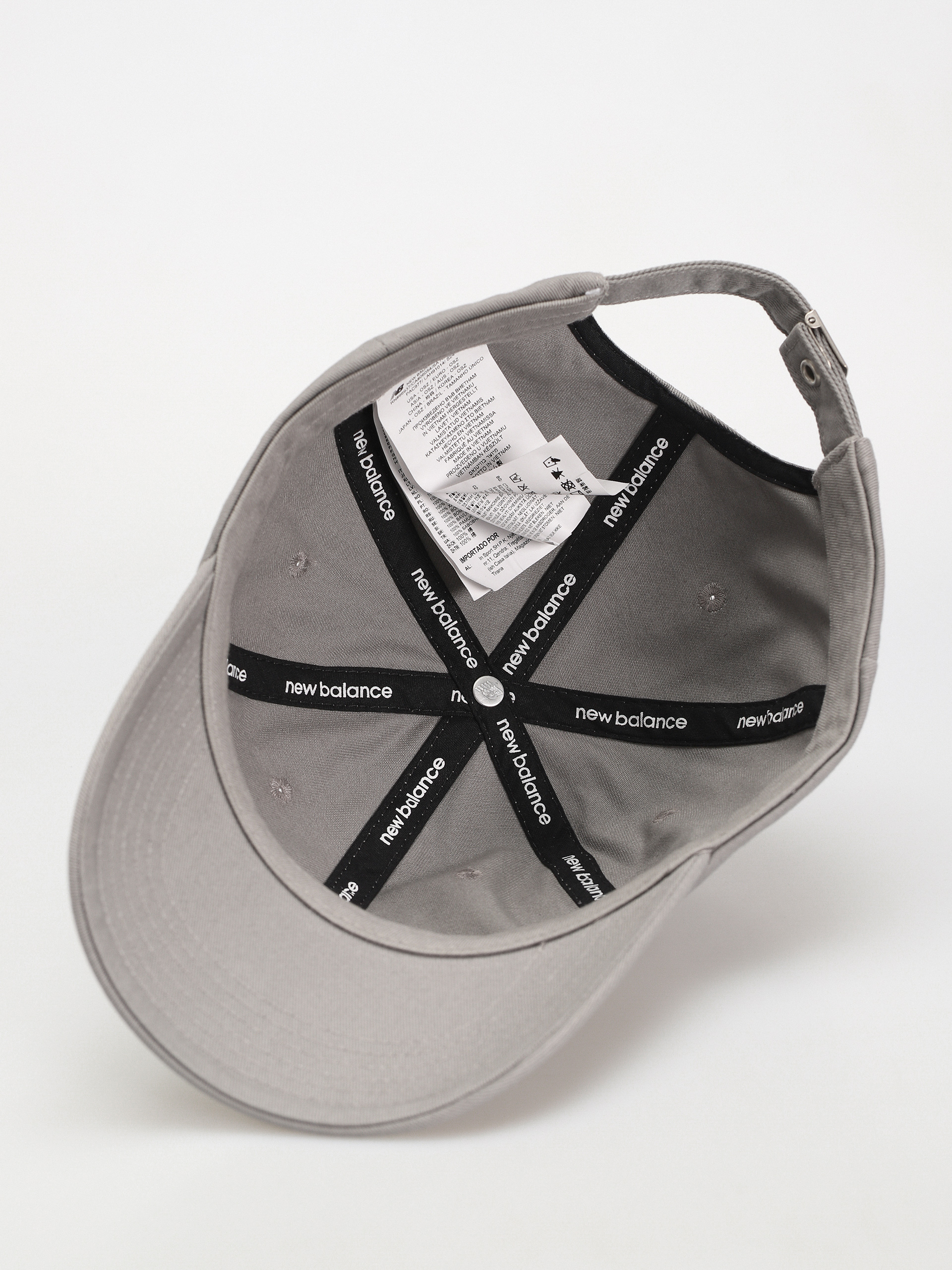 New Balance 6 Panel Classic Cap - Blau (slate)