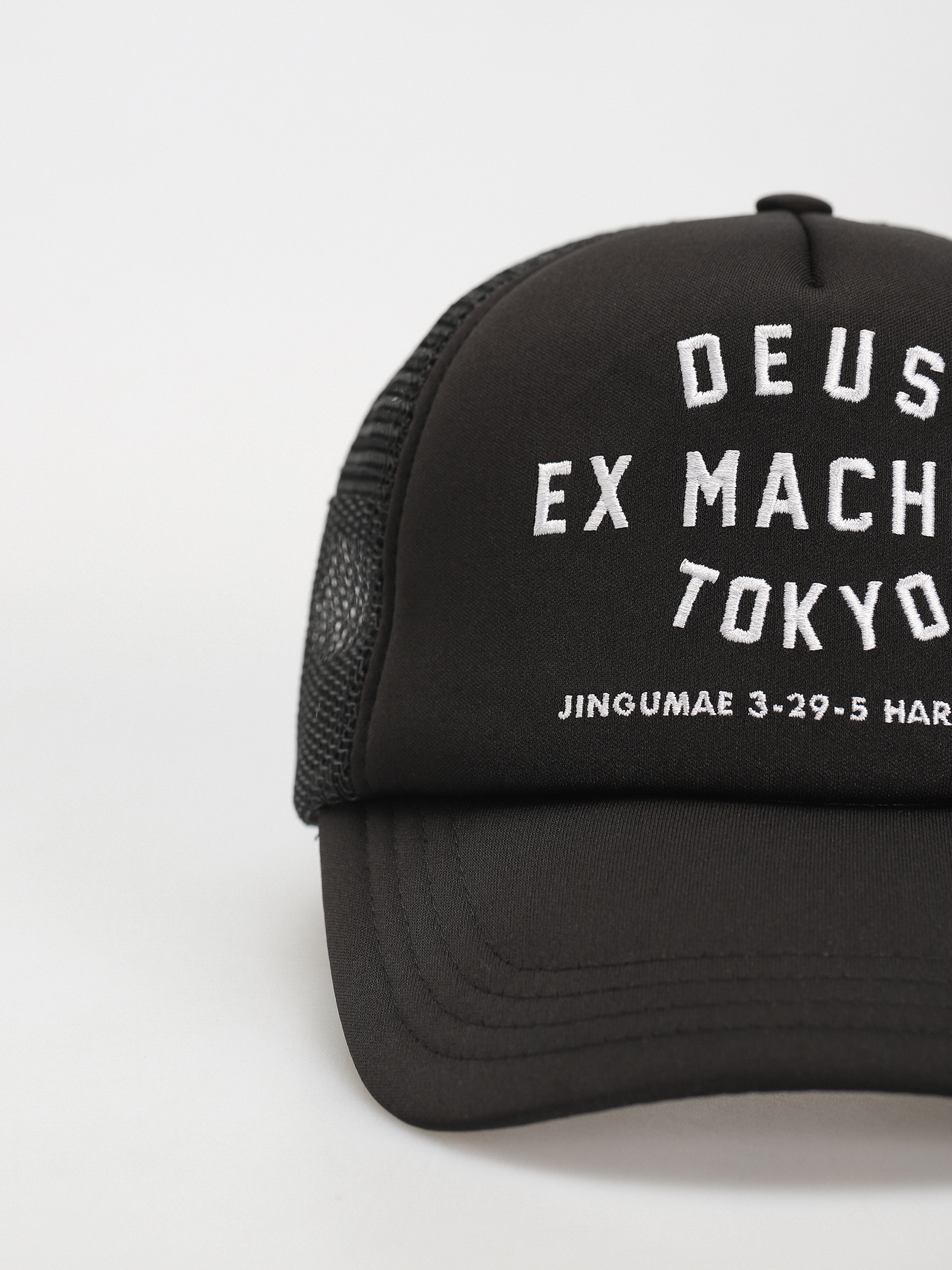 Deus Ex Machina Tokyo Address Cap (black)