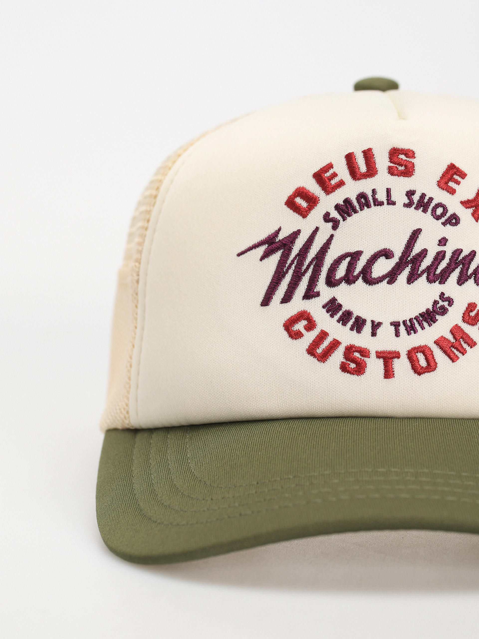 Deus Ex Machina Amped Circle Cap (cream)