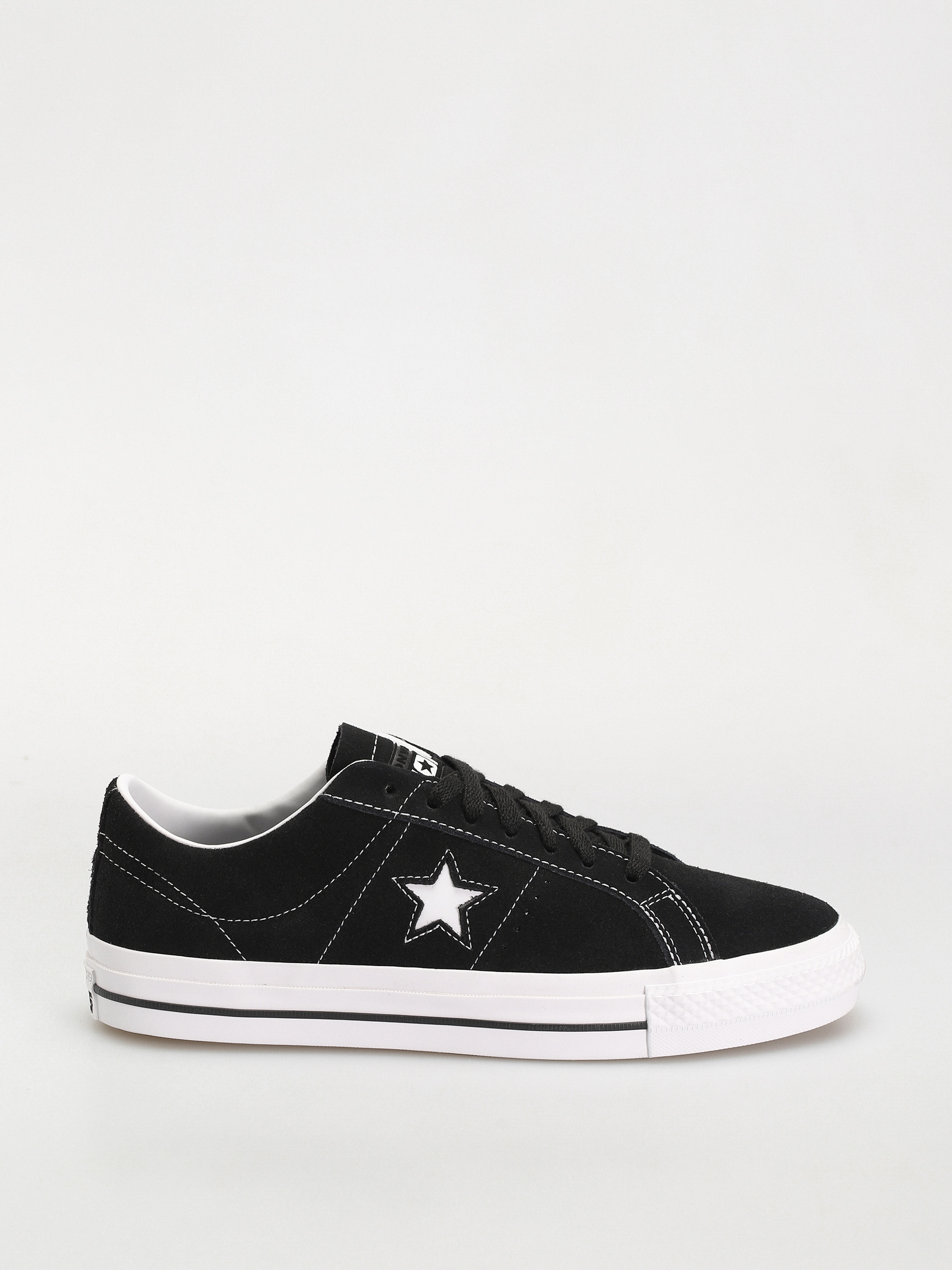 Black converse star on sale