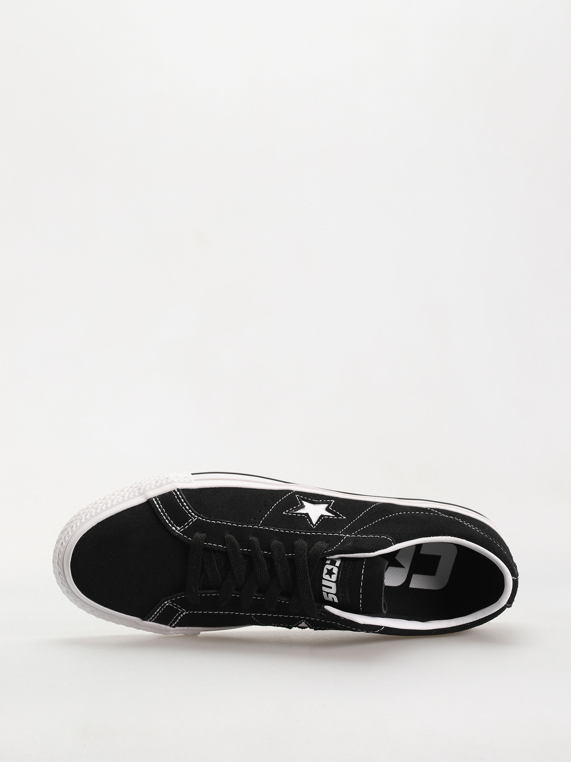 Black platform one star converse deals