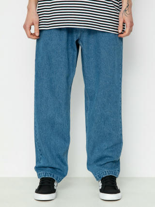 OBEY Fubar Pleated Denim Hose (light indigo)