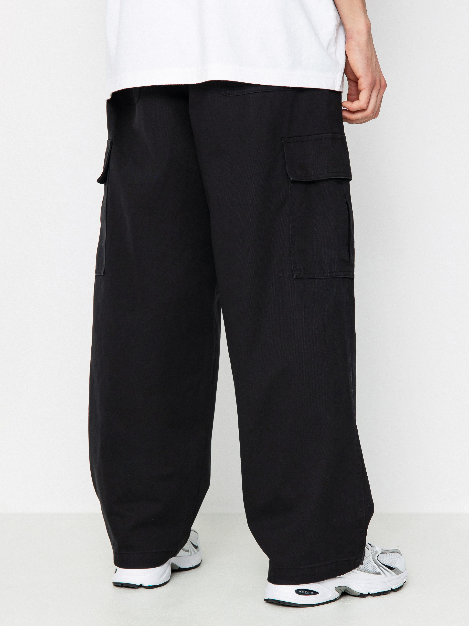 OBEY Bigwig Baggy Twill Cargo Pants (black)