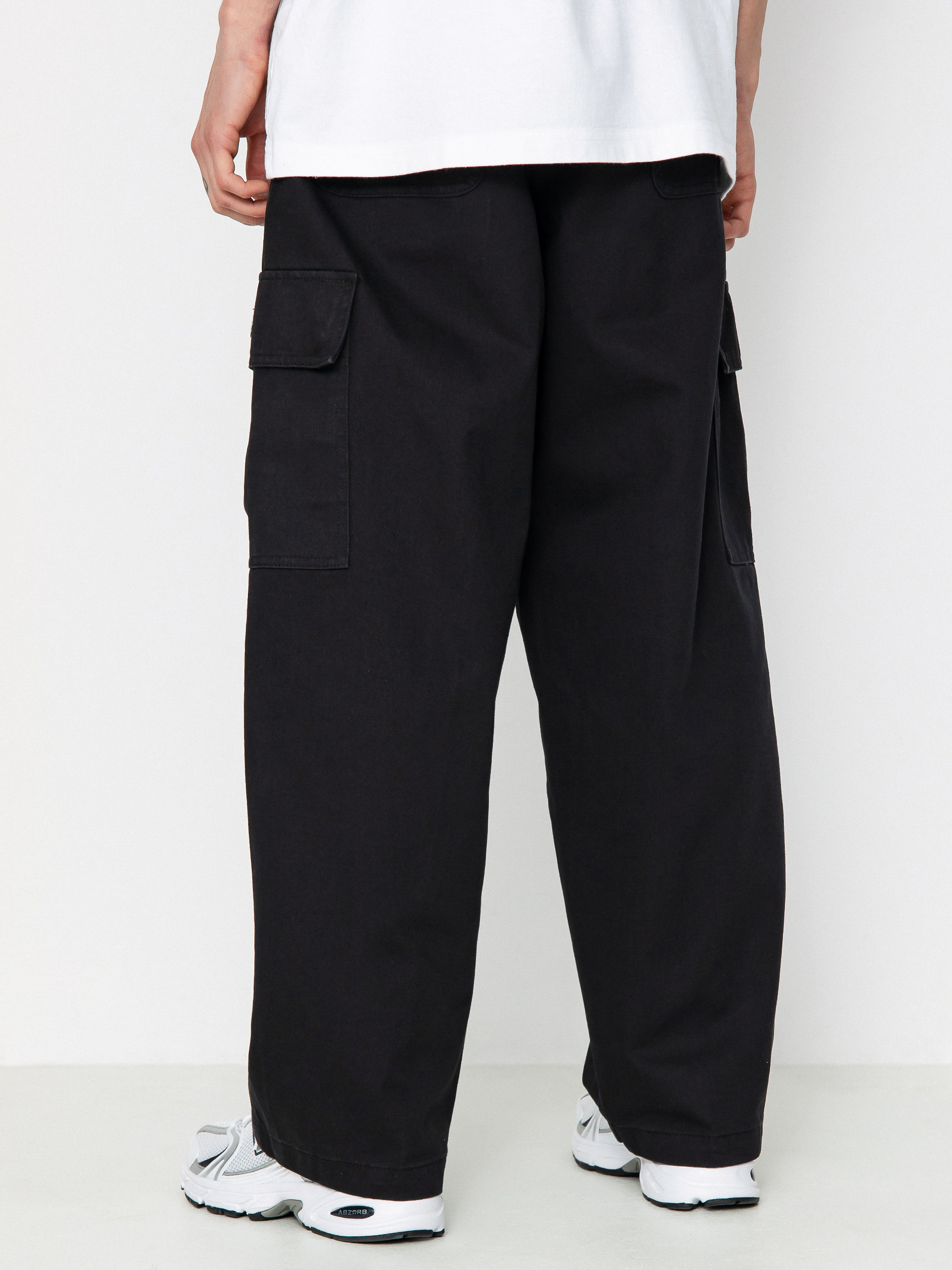 OBEY Bigwig Baggy Twill Cargo Hose (black)