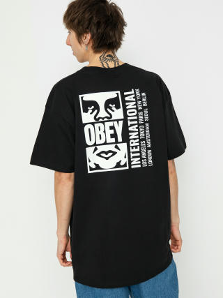 OBEY T-Shirt Icon Split (black)