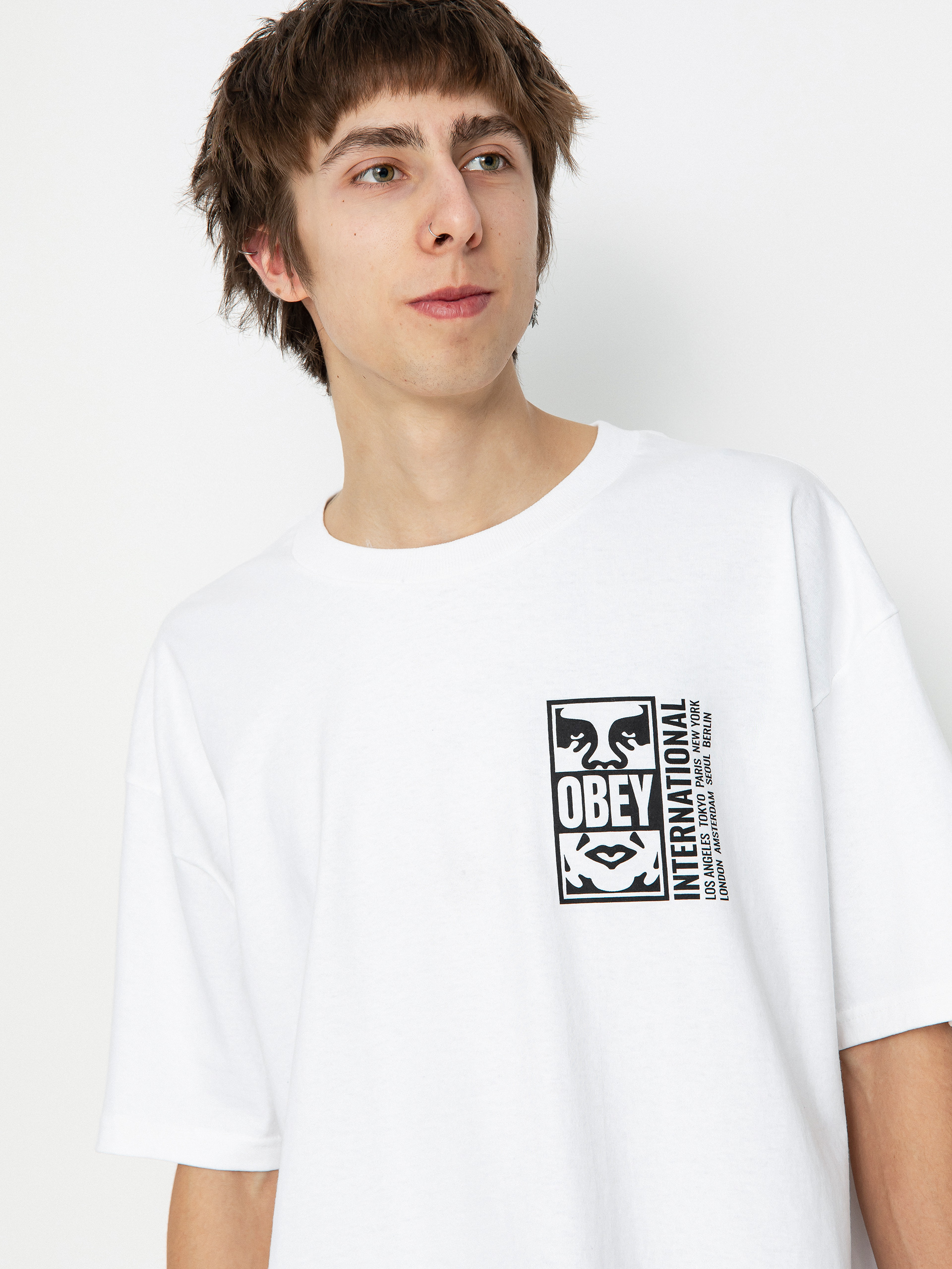 OBEY T-Shirt Icon Split (white)