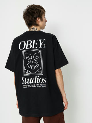 OBEY T-Shirt Studios Icon (jet black)