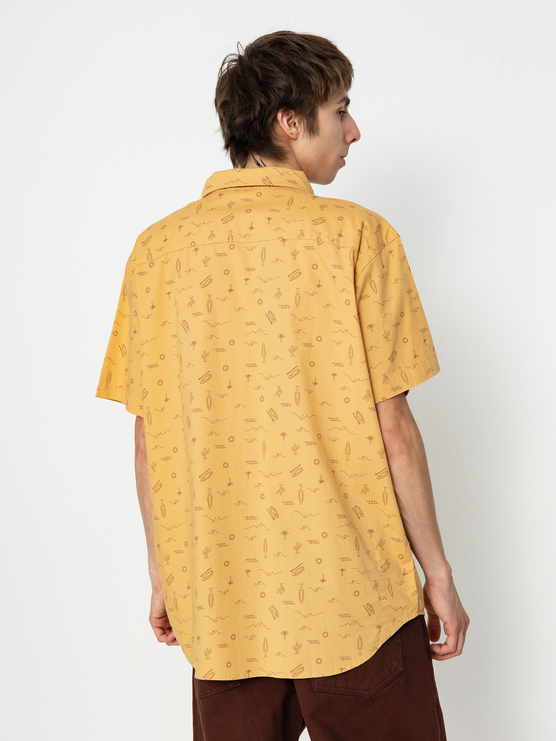 Columbia Hemd Rapid Rivers Printed (light camel explorer)