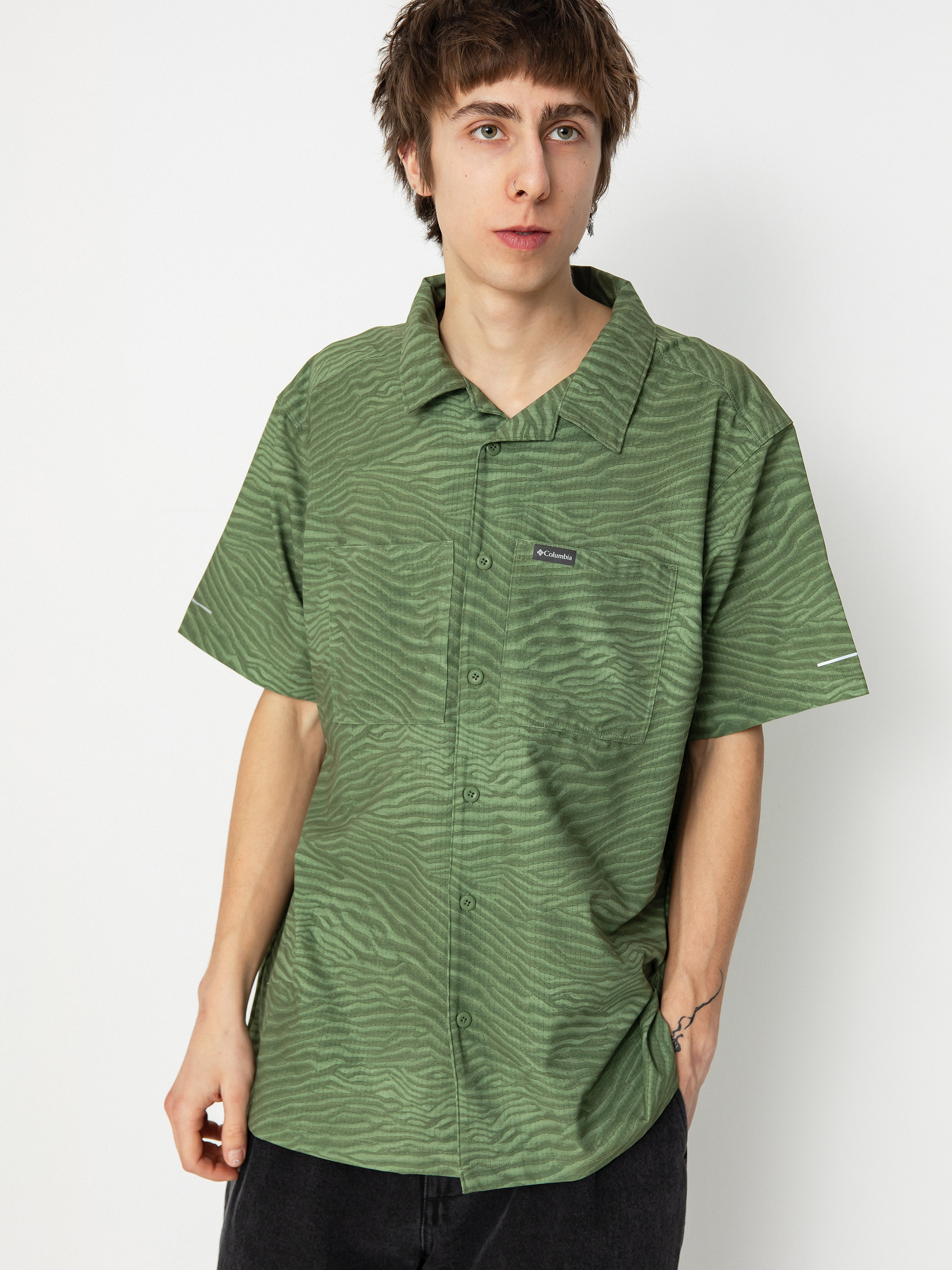 Columbia Hemd Black Mesa Lw (canteen variegated)