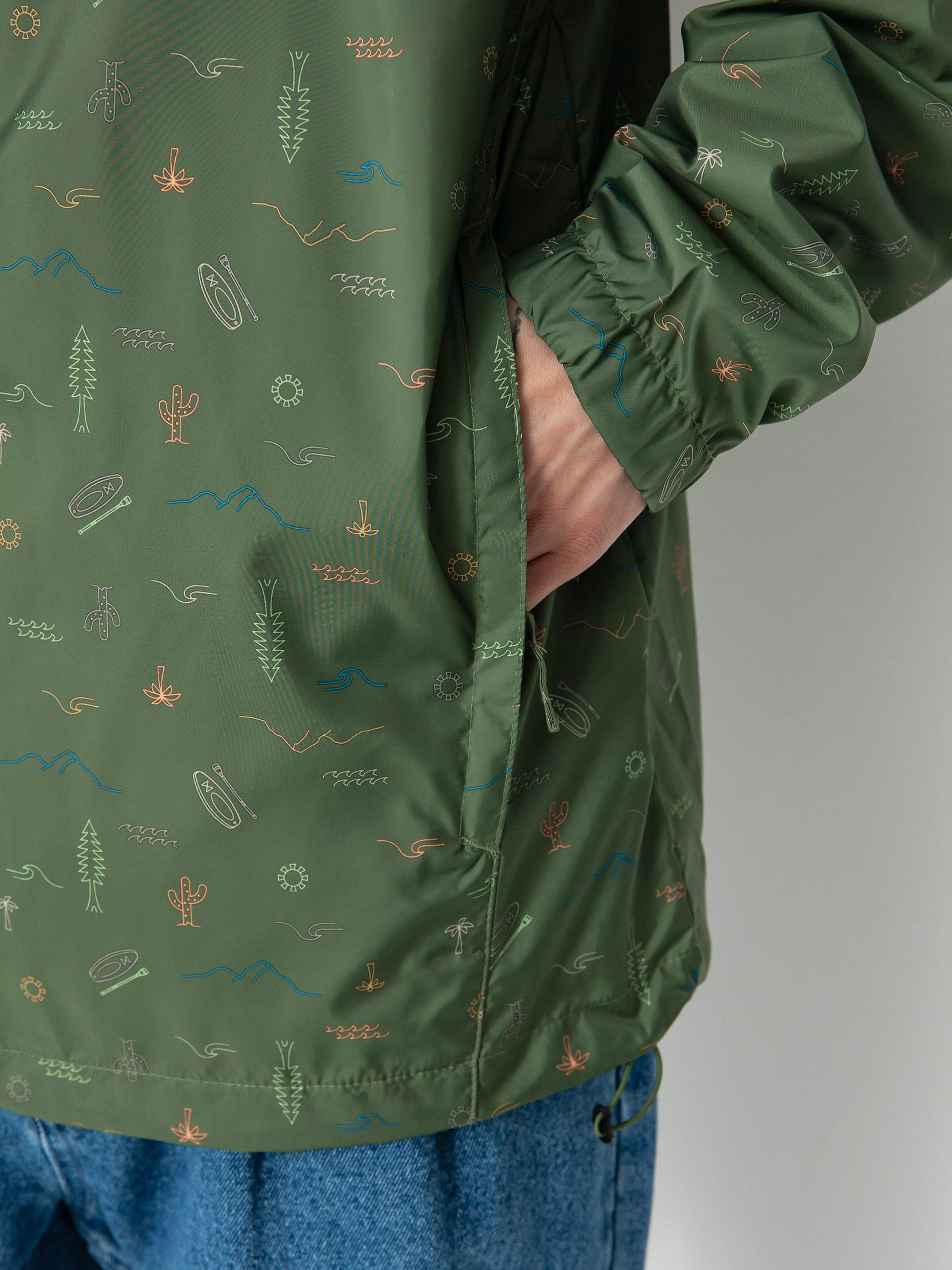 Columbia Jacket Flash Challenger (canteen explorer multi print)