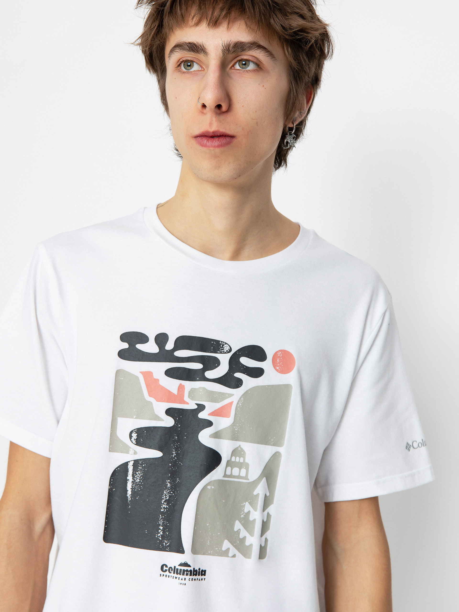 Columbia T-Shirt Sun Trek (white/simple gorge)
