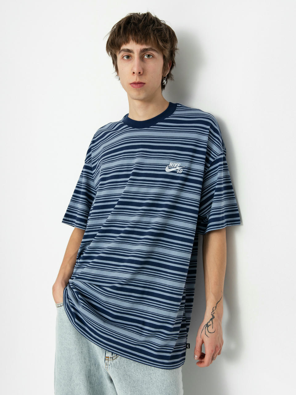 Nike SB M90 Stripe T-Shirt (ashen slate)