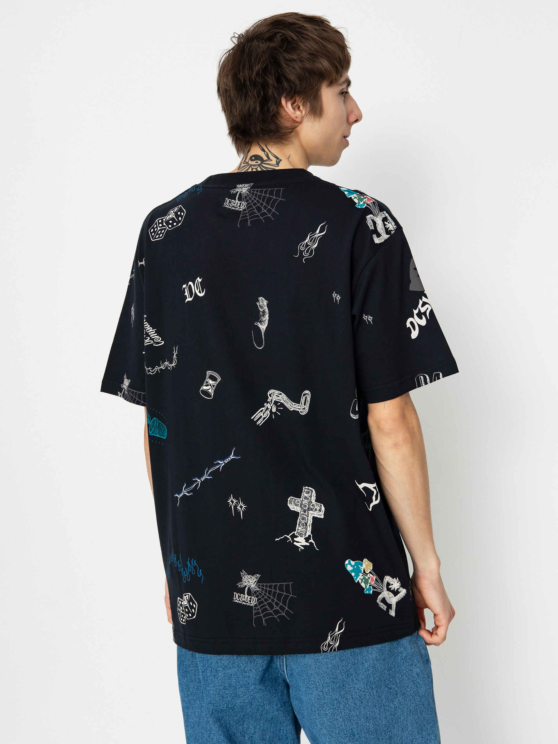 DC Scribble T-Shirt (black scribble)