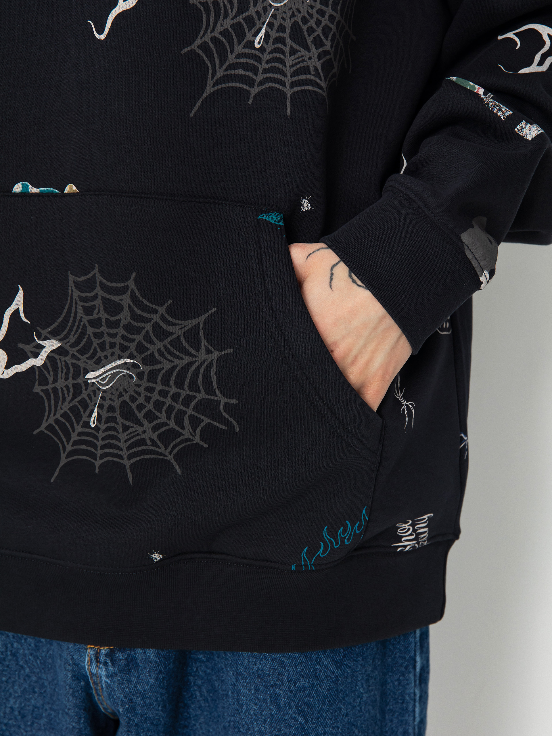 DC Scribble HD Hoodie (black scribble)
