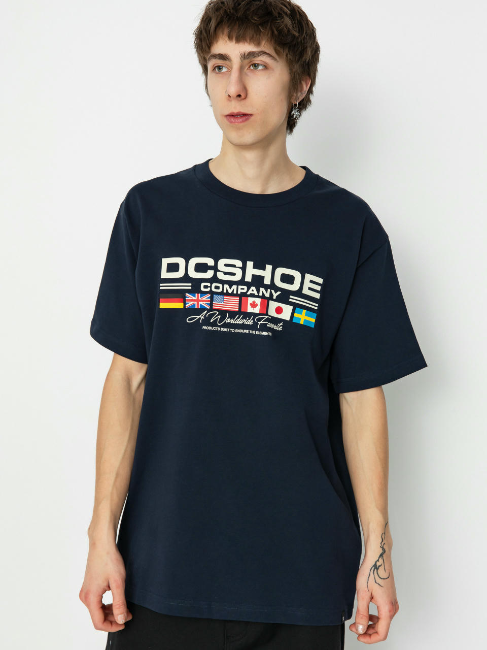 DC Worldwide T-Shirt (navy blazer)