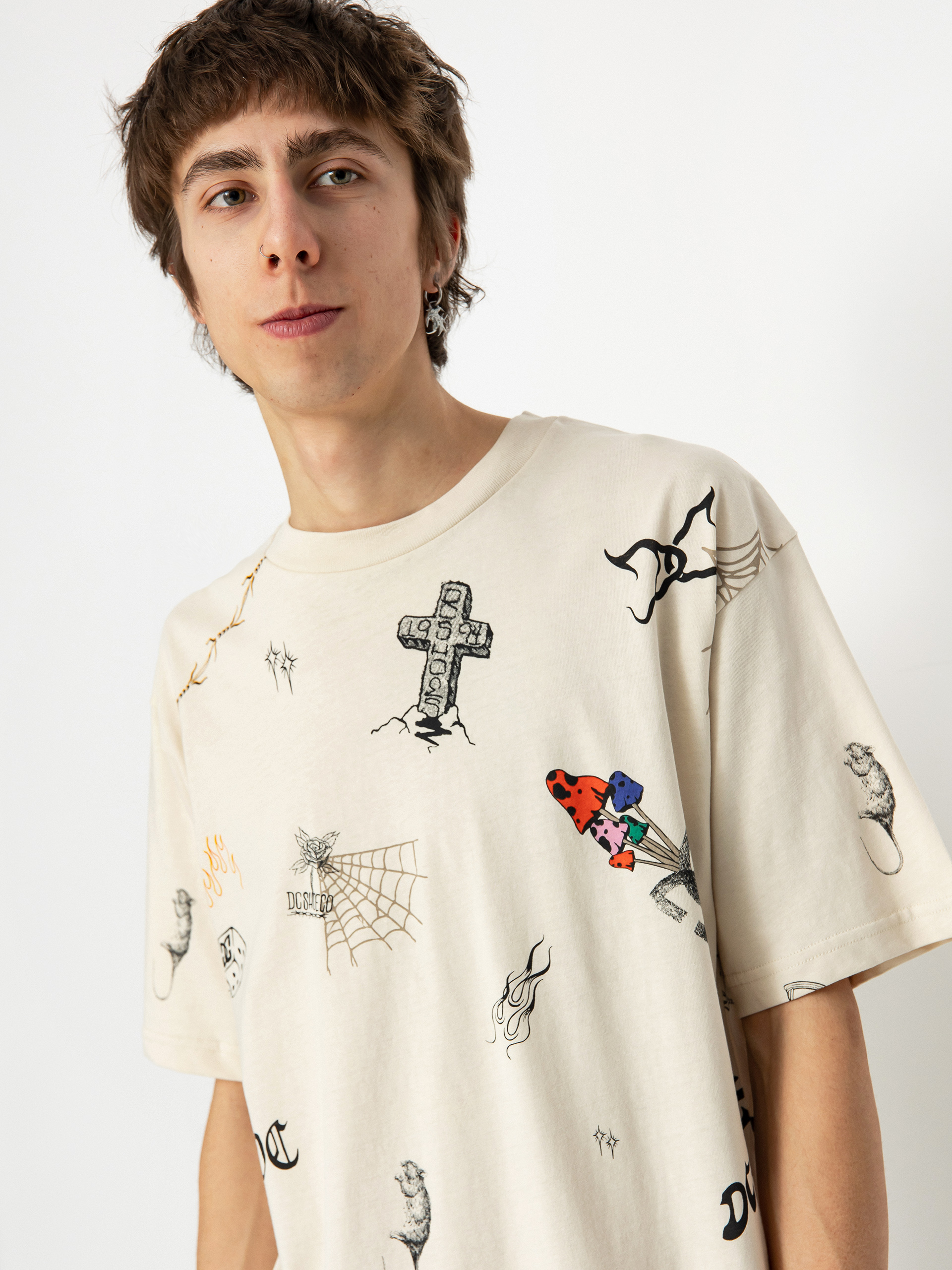 DC Scribble T-Shirt (birch scribble)