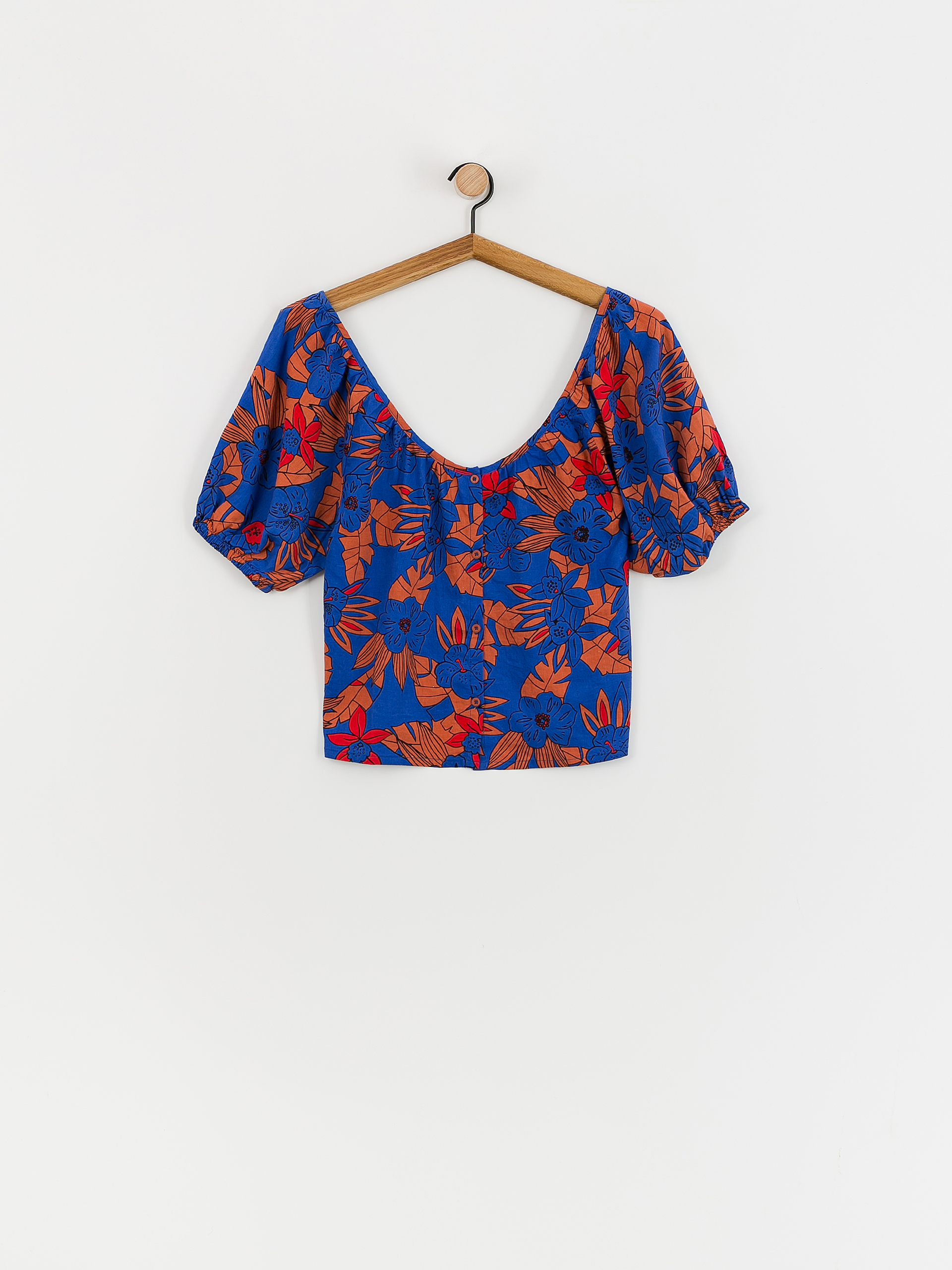 Brixton Mercado Linen Top Wmn Hemd (terracotta)