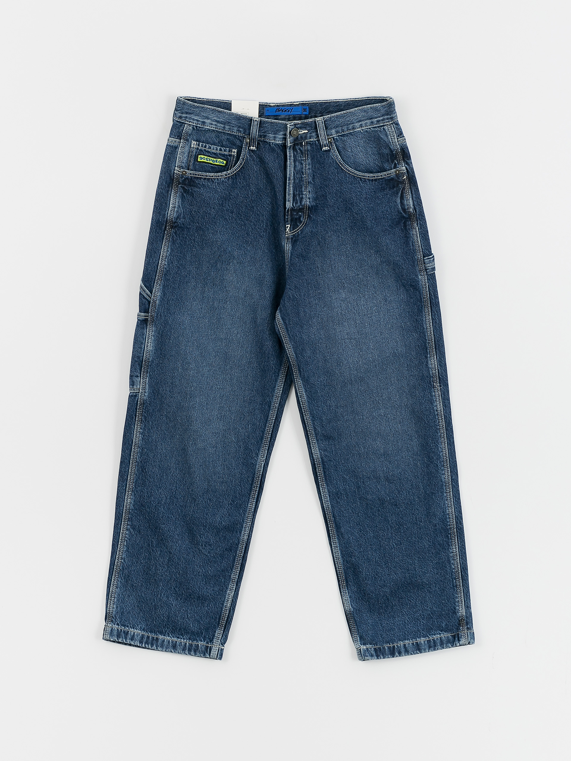 DC Worker Baggy Carpenter Pants (dark indigo)