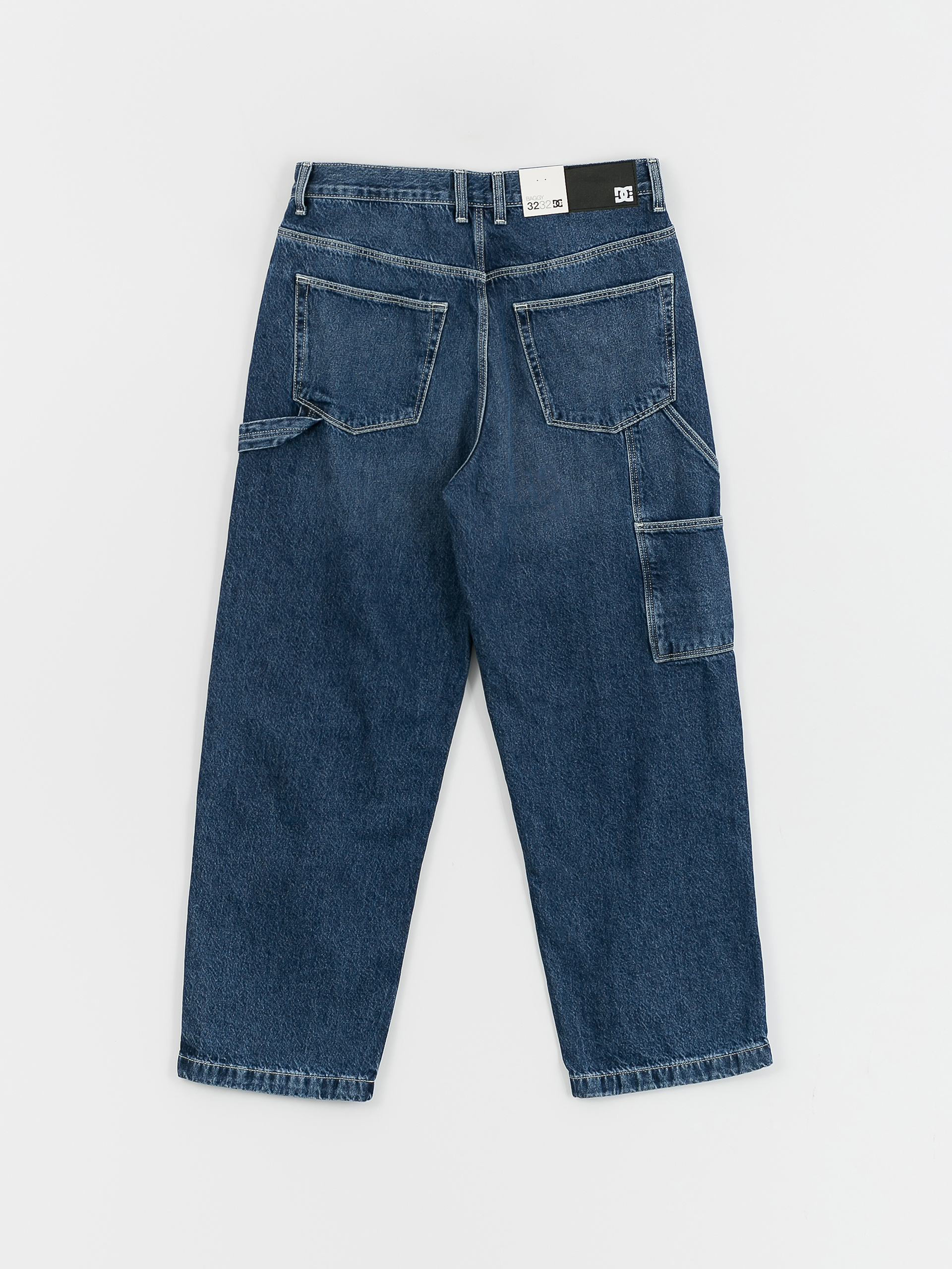 DC Worker Baggy Carpenter Pants blue (dark indigo)