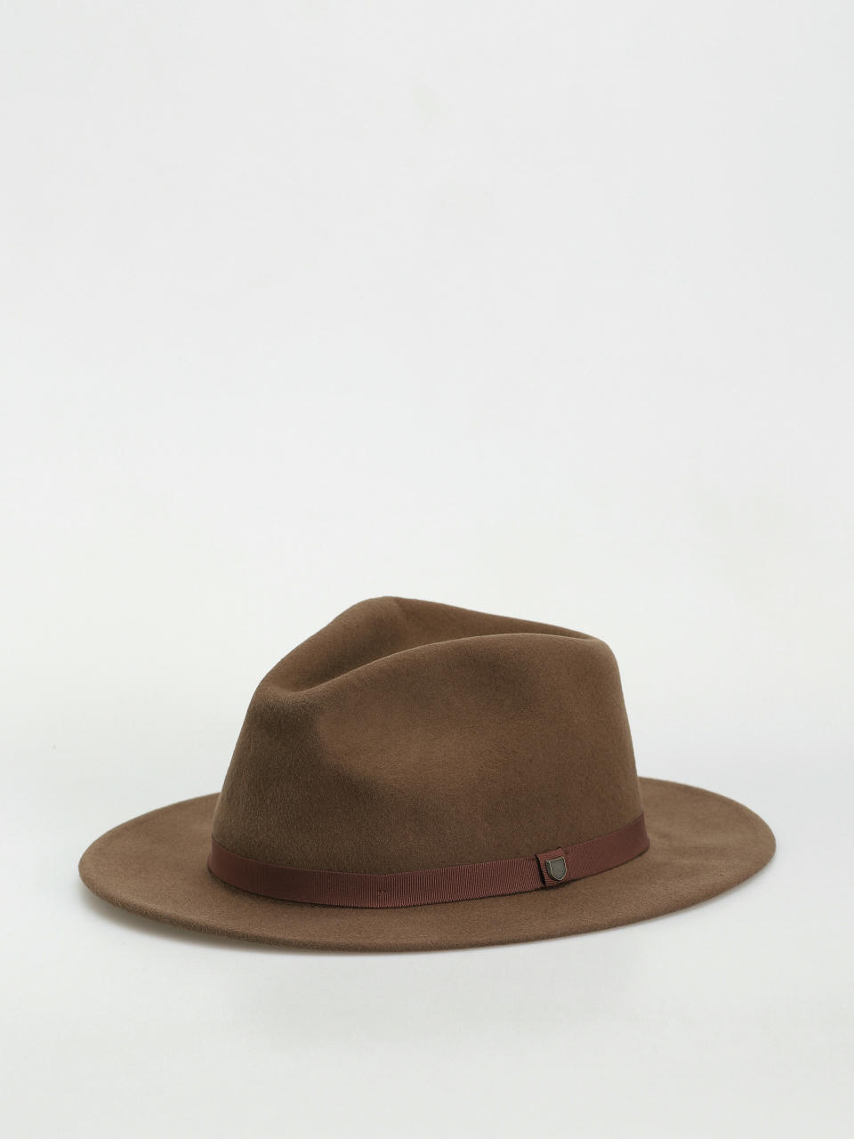 Brixton Messer Packable Fedora Hut/Schibermütze (dark earth)