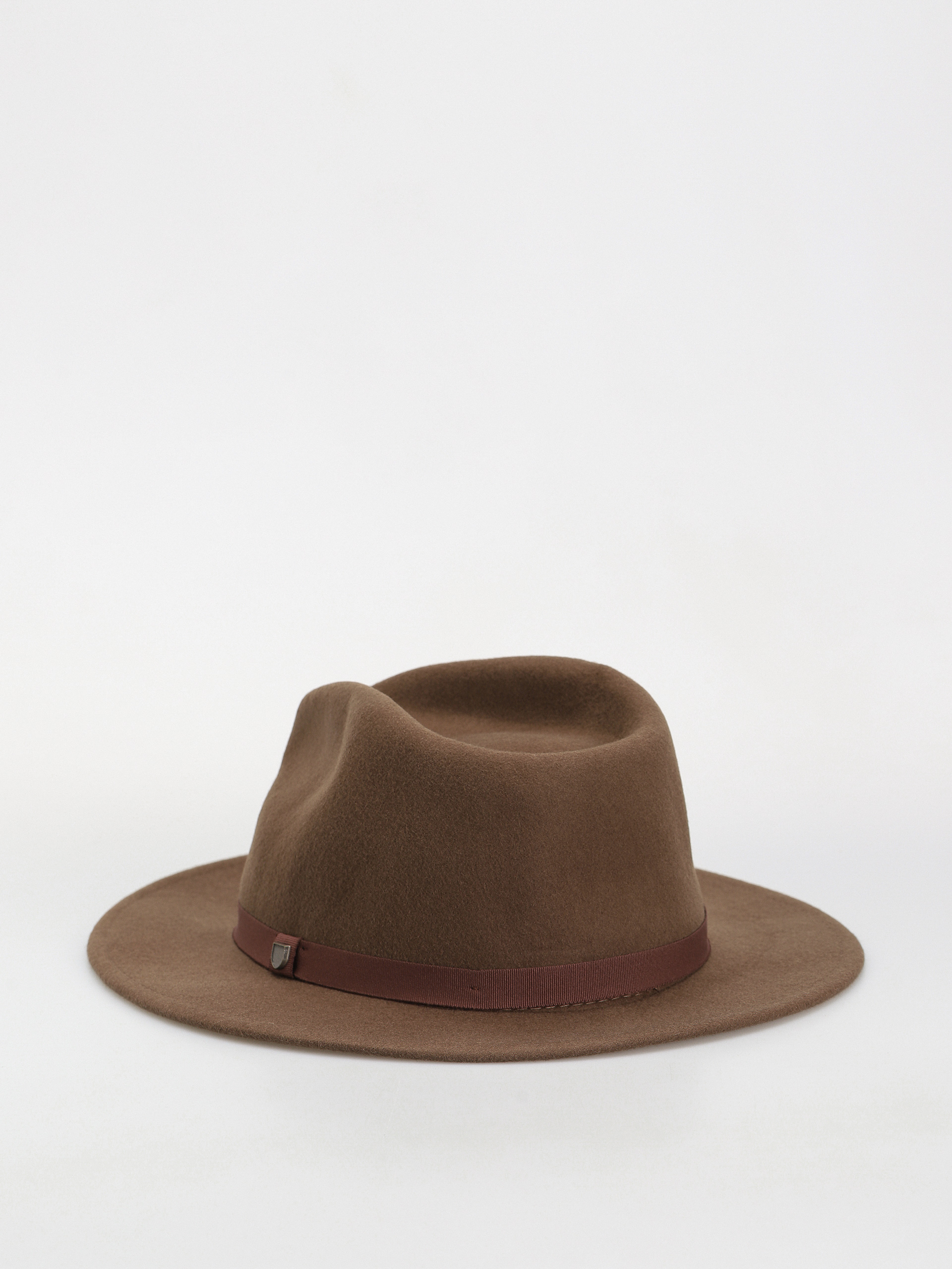 Brixton Messer Packable Fedora Hut/Schibermütze (dark earth)