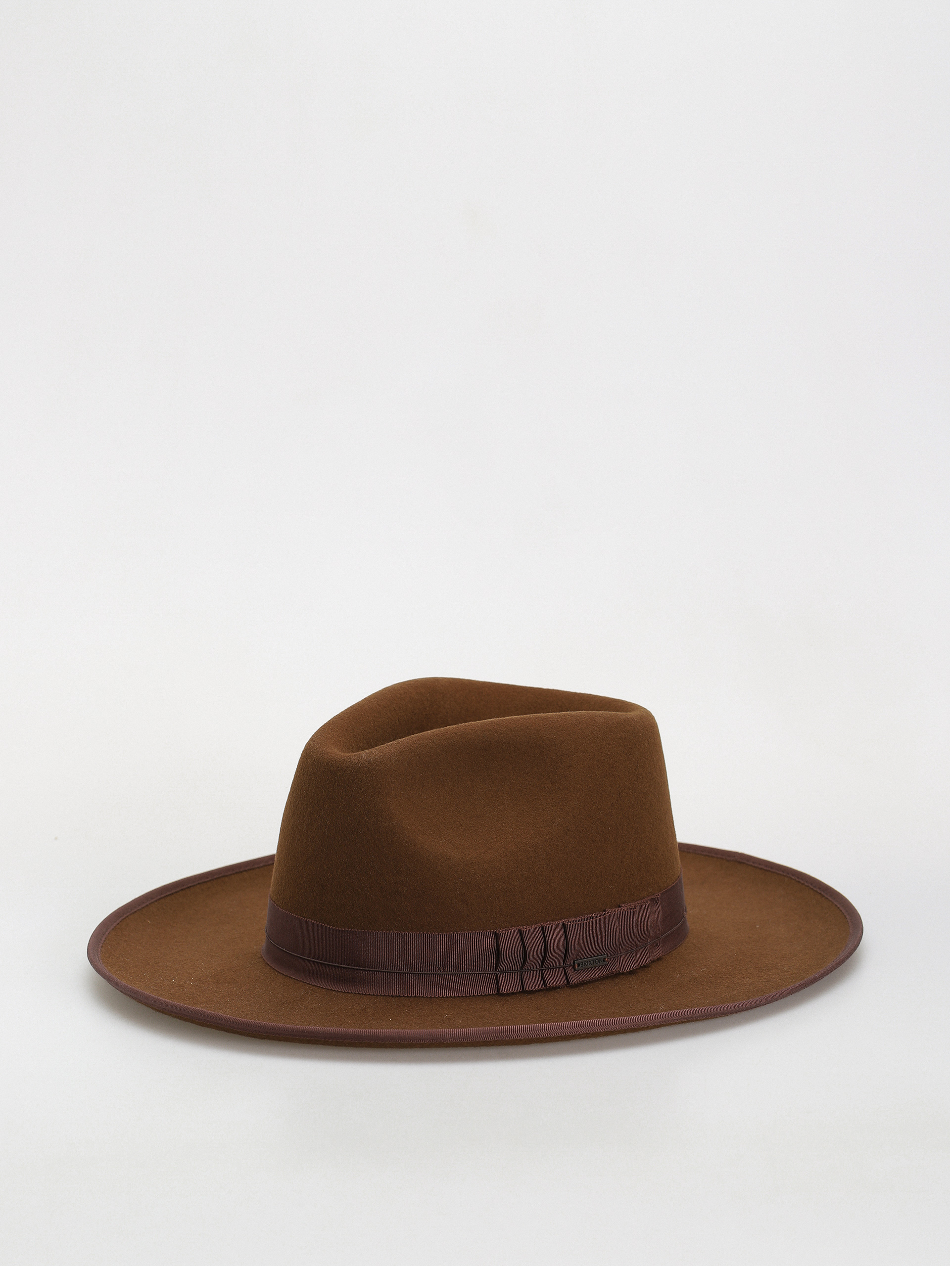 Brixton Reno Fedora Hut/Schibermu00fctze (coffee/coffee)