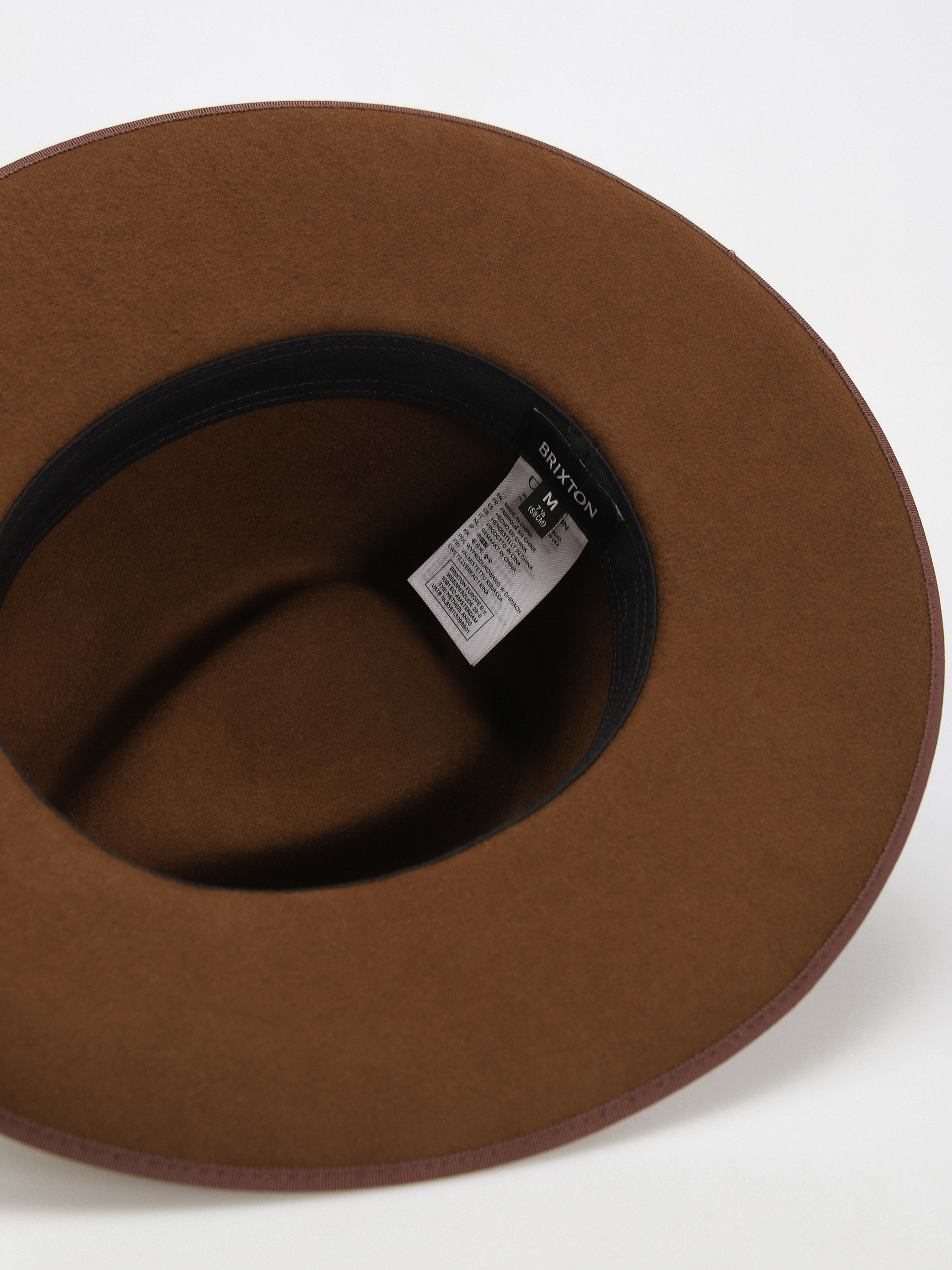 Brixton Reno Fedora Hut/Schibermütze (coffee/coffee)