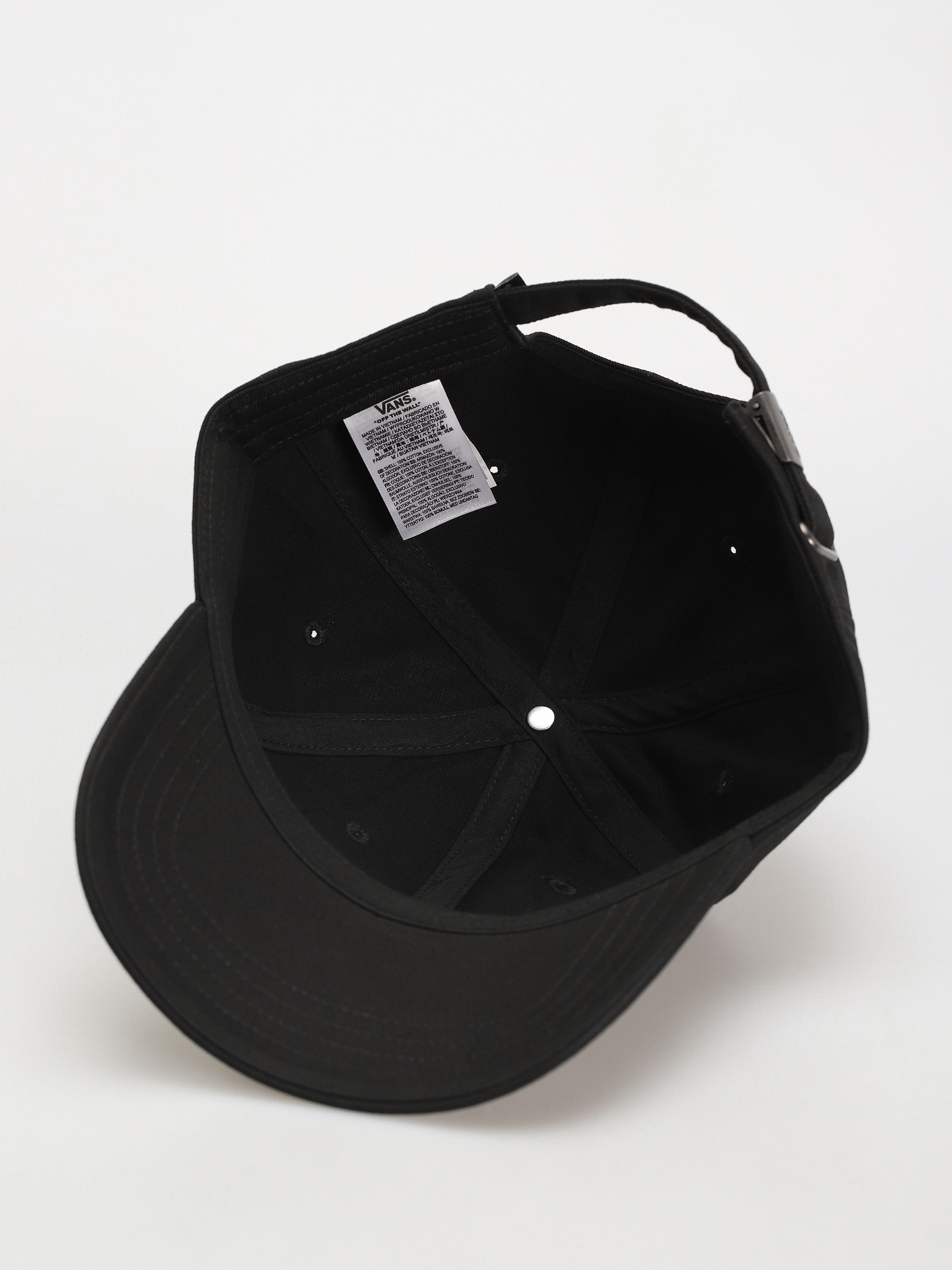 Vans Court Side Curved Bill Jockey Cap (black)